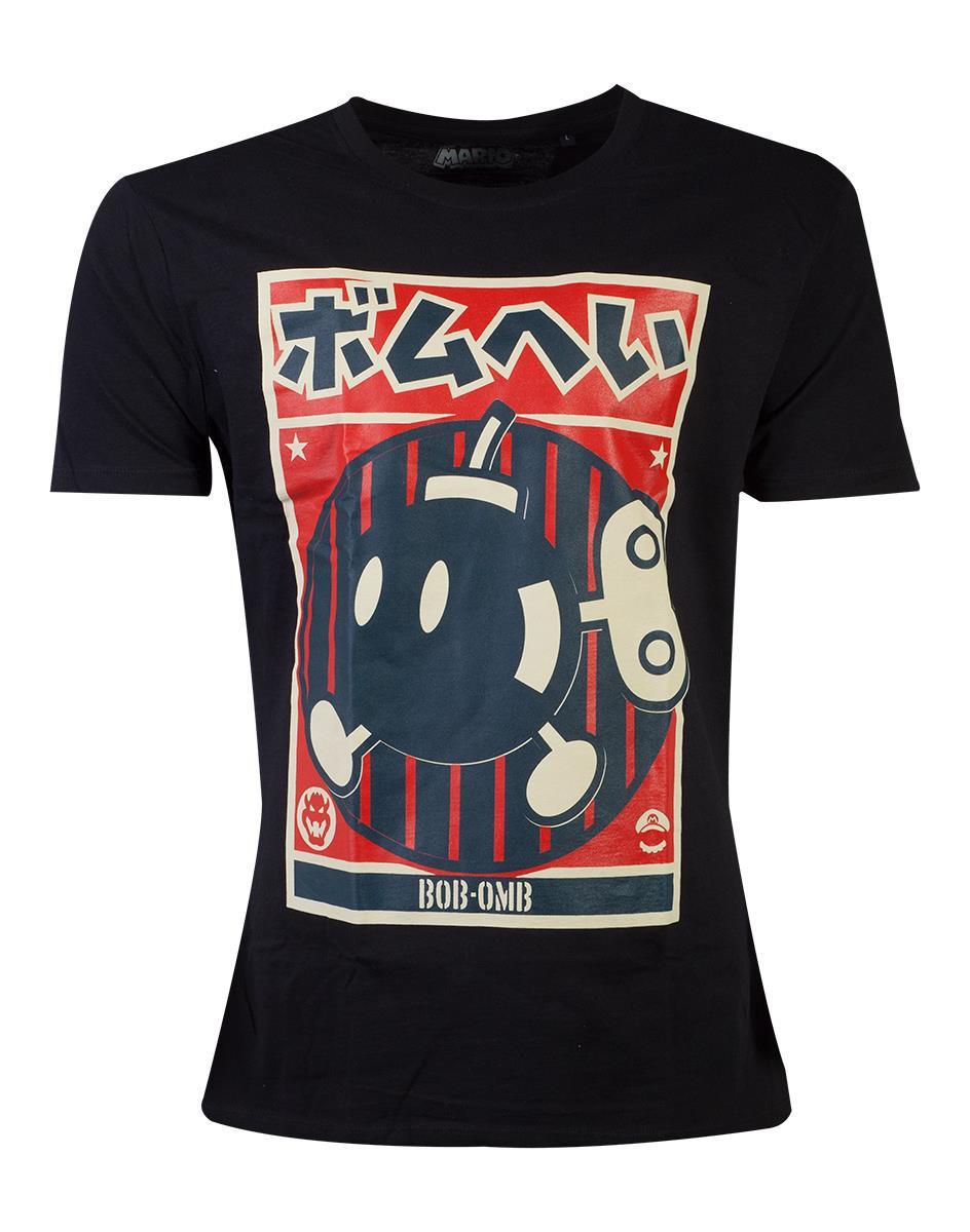 Difuzed Super Mario Bob-omb Print T-Shirt