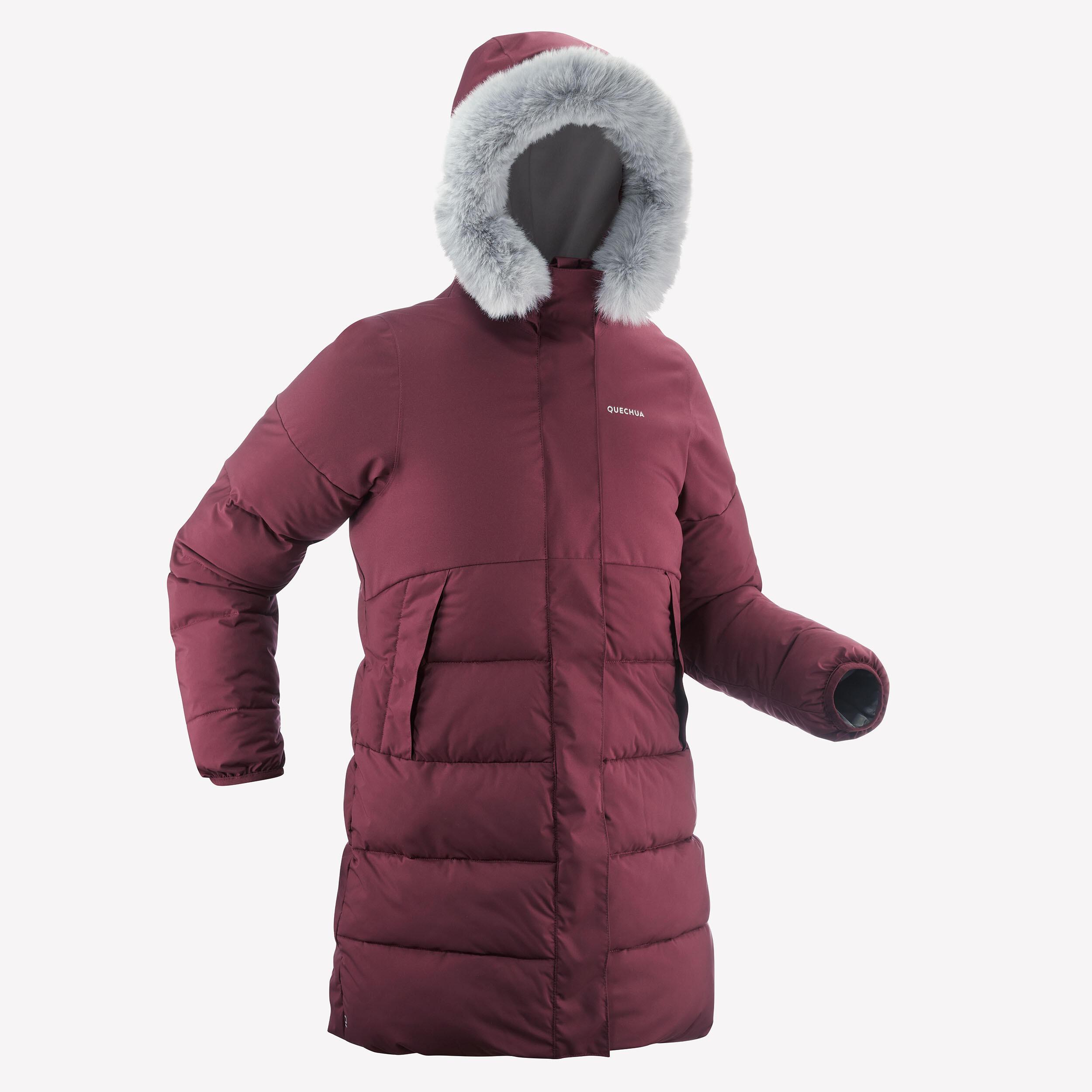 QUECHUA Winterjacke Kinder wattiert wasserdicht warm bis -8°C Wandern - SH500