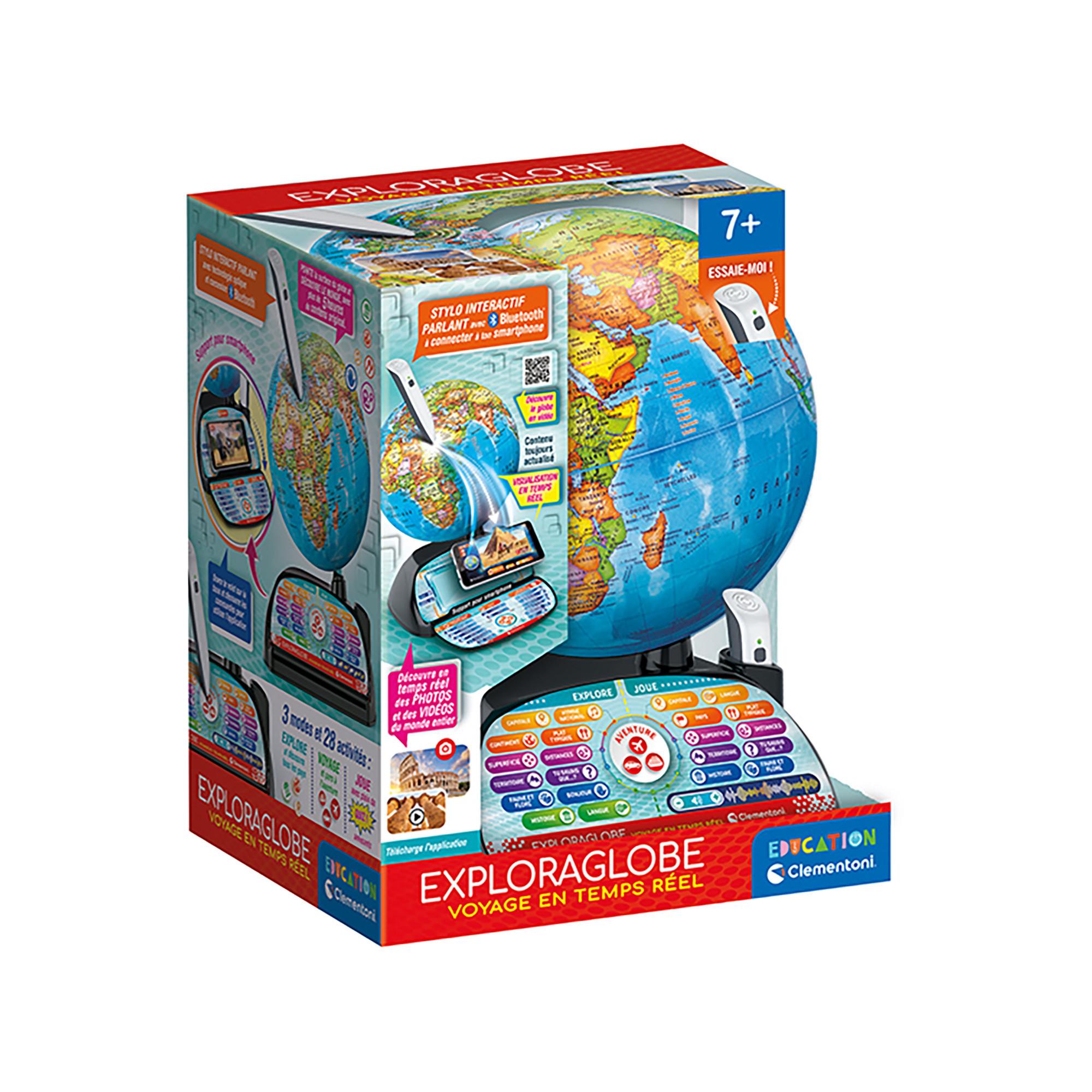 Clementoni Digitaler Globus, französisch