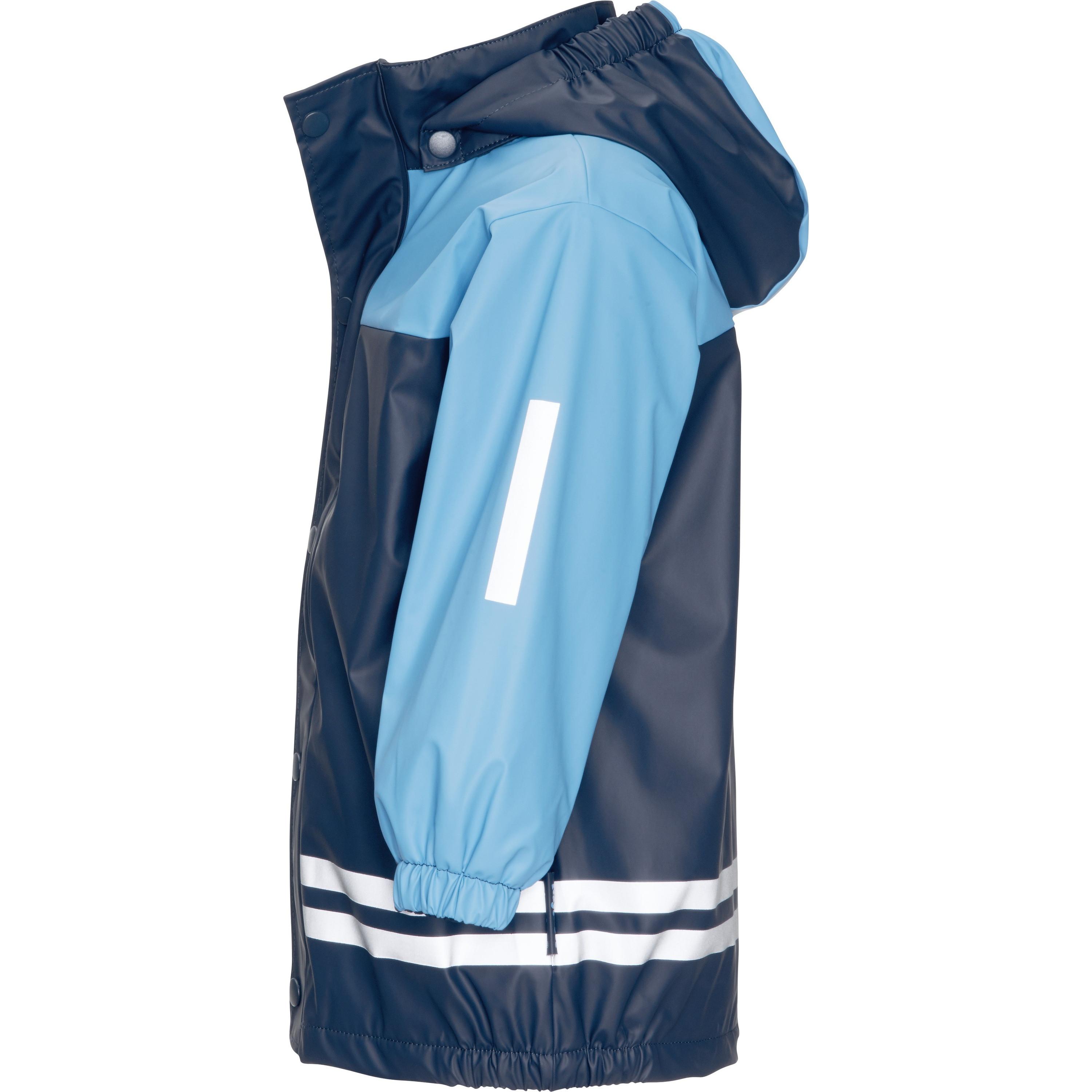 Playshoes wasserdichte jacke mit fleecefutter, baby, jungen