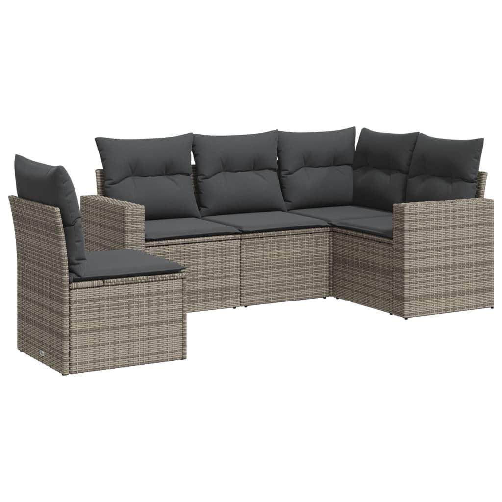 VidaXL Garten sofagarnitur poly-rattan