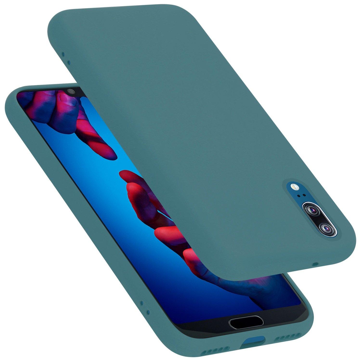 Cadorabo Hülle für Huawei P20 TPU Silikon Liquid