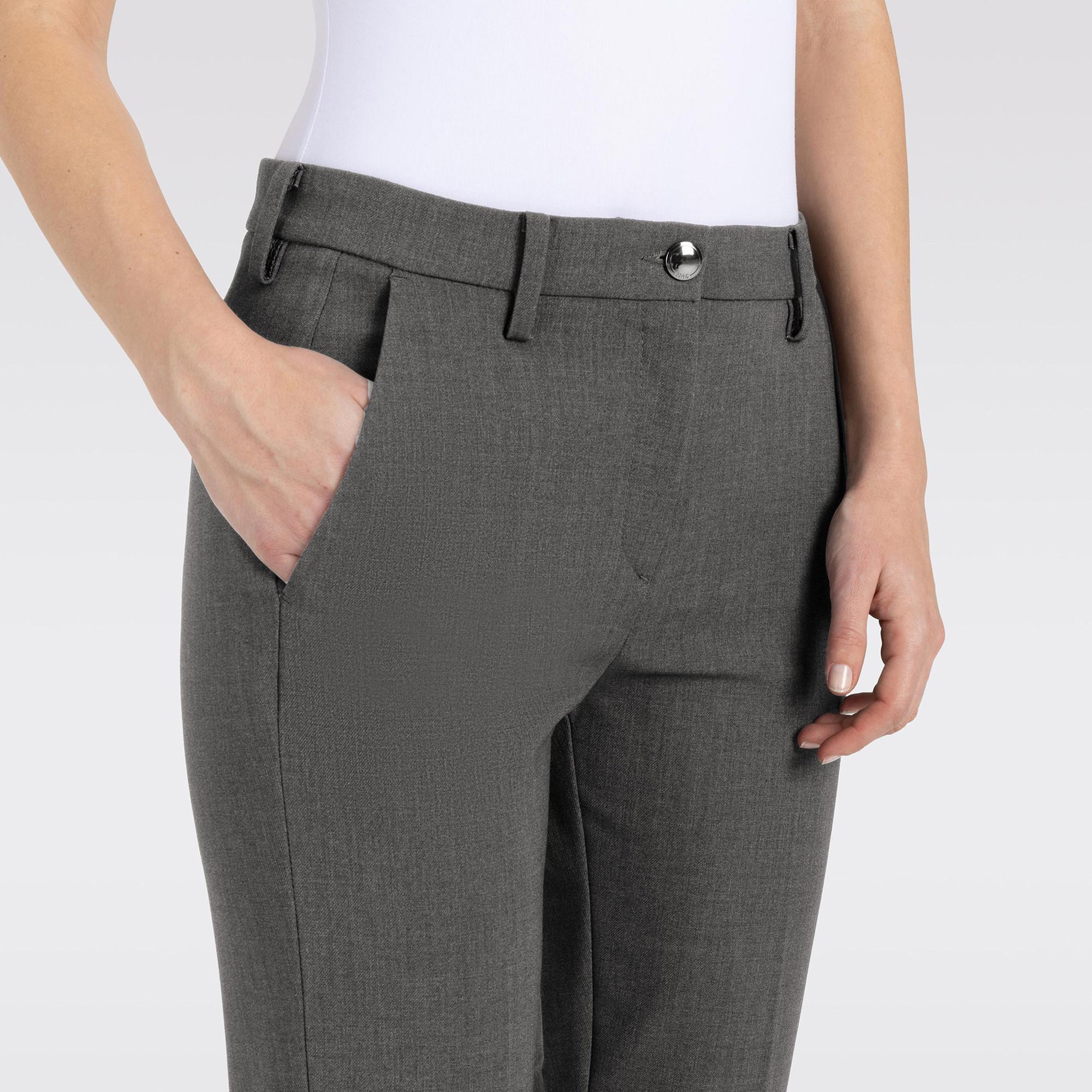 MAC Chino Turn Up Slim Fit Knöchellange Hose