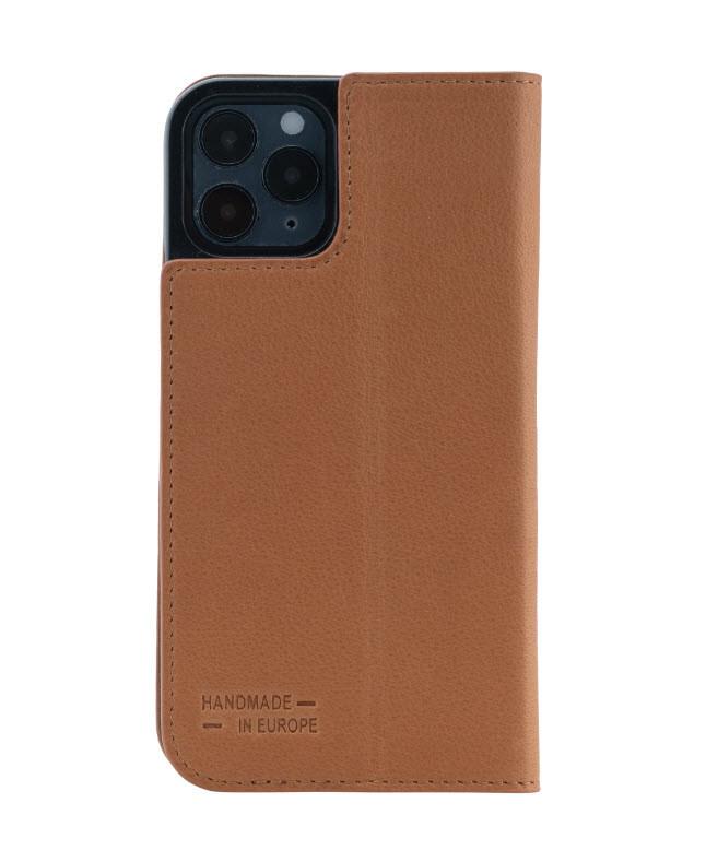 JTBerlin iPhone 12 Pro Max - Jt Berlin Tegel Flip Case Cognac