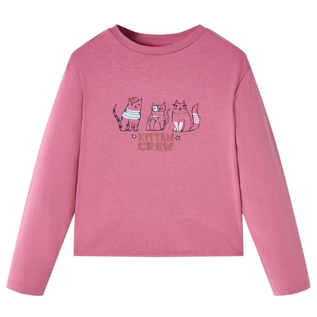 VidaXL Kinder langarmshirt baumwolle