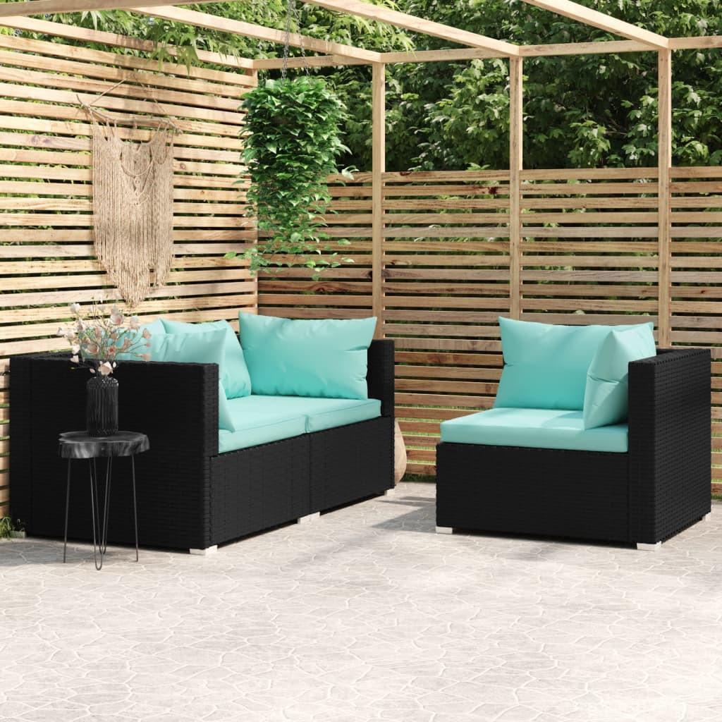 VidaXL Garten-lounge-set poly-rattan