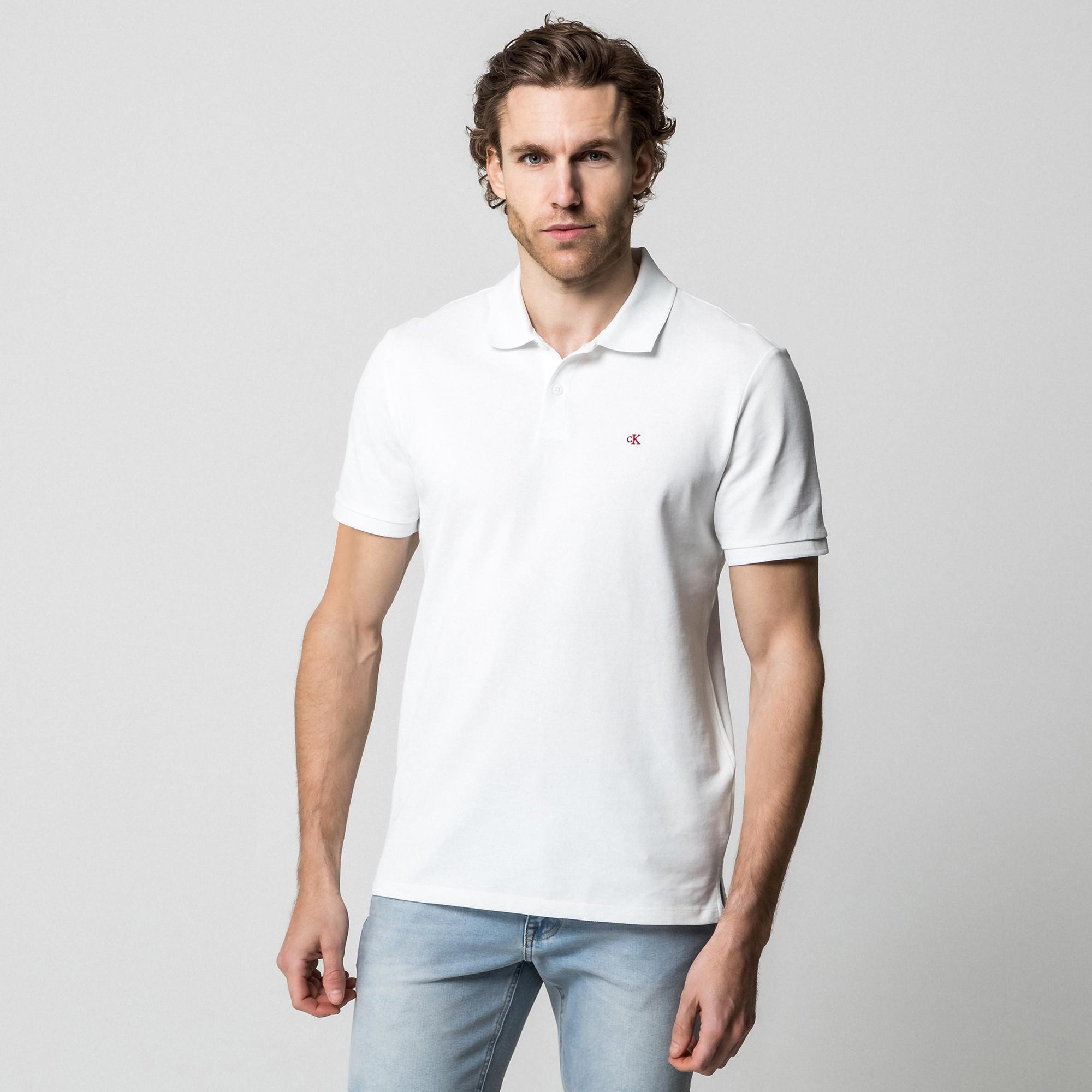 Calvin Klein Jeans SS Casual Pique Classic Poloshirt