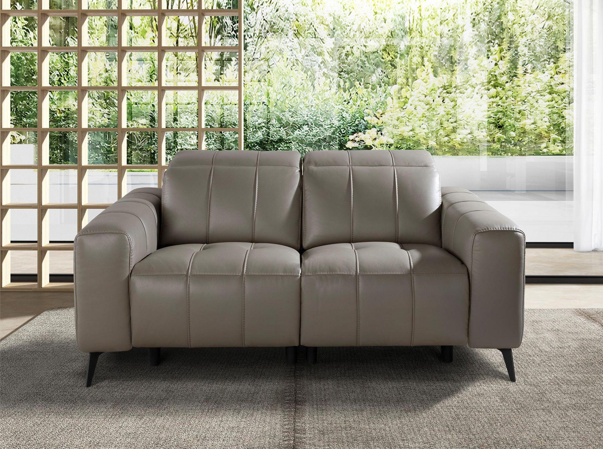 ANGEL CERDA 2-sitziges relaxsofa in leder