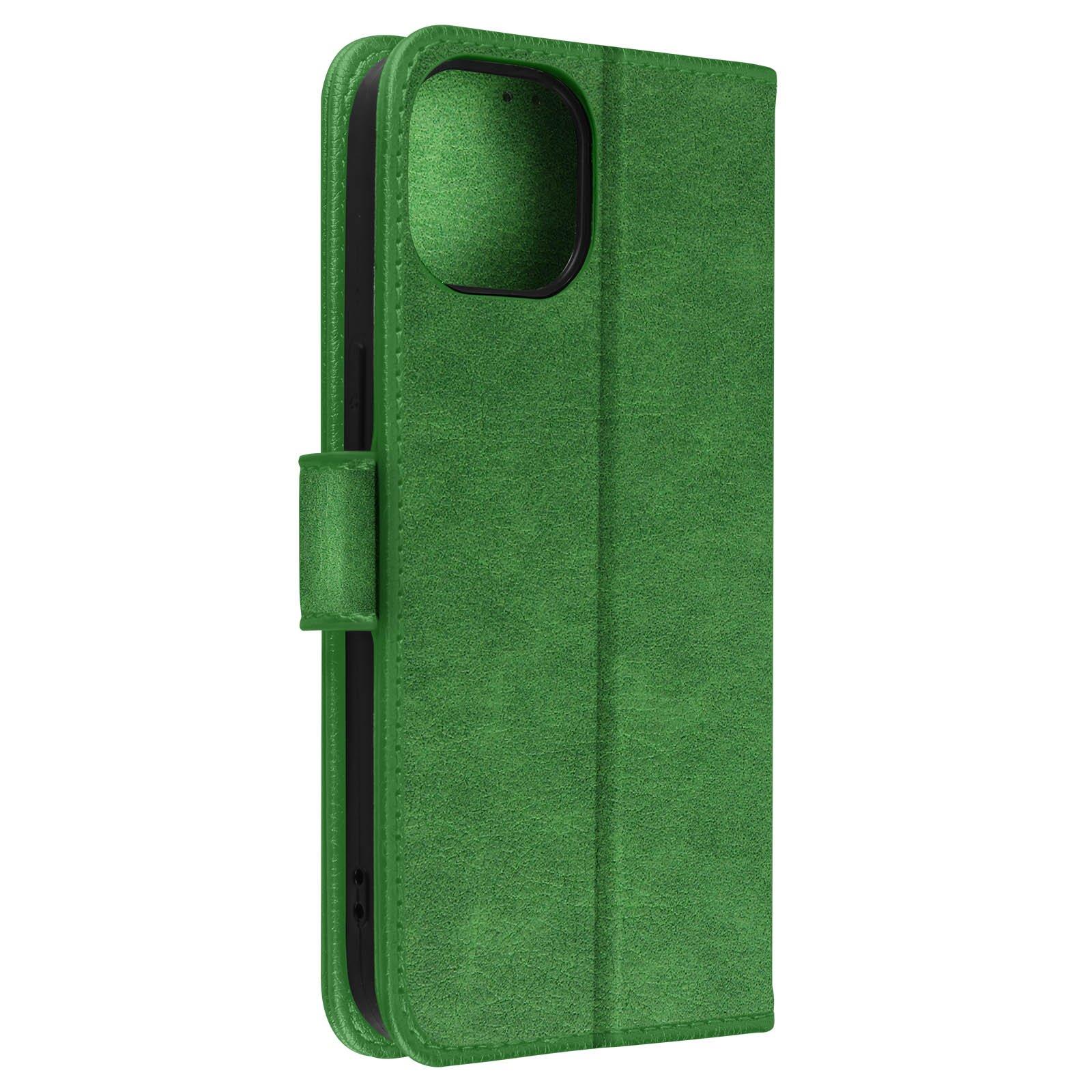 Avizar Klappetui Apple iPhone 15 Plus Grün