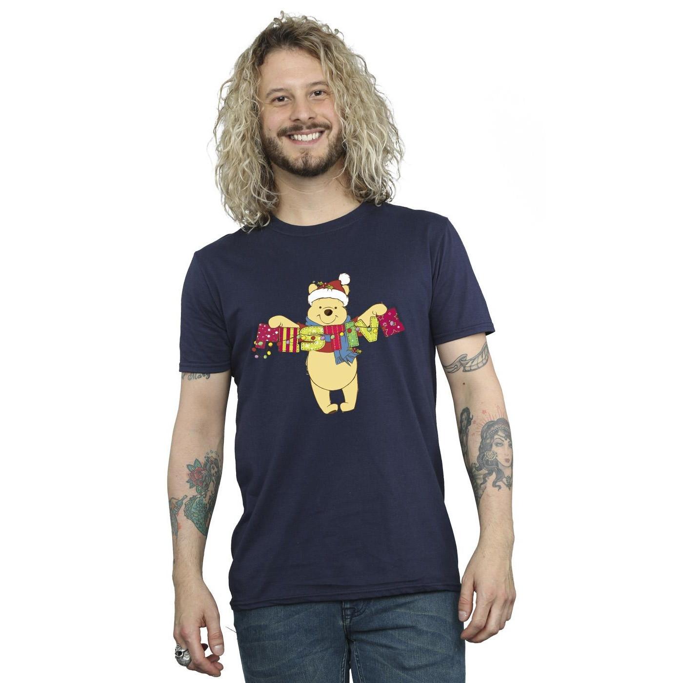 Disney Winnie the Pooh Merry Christmas T-Shirt