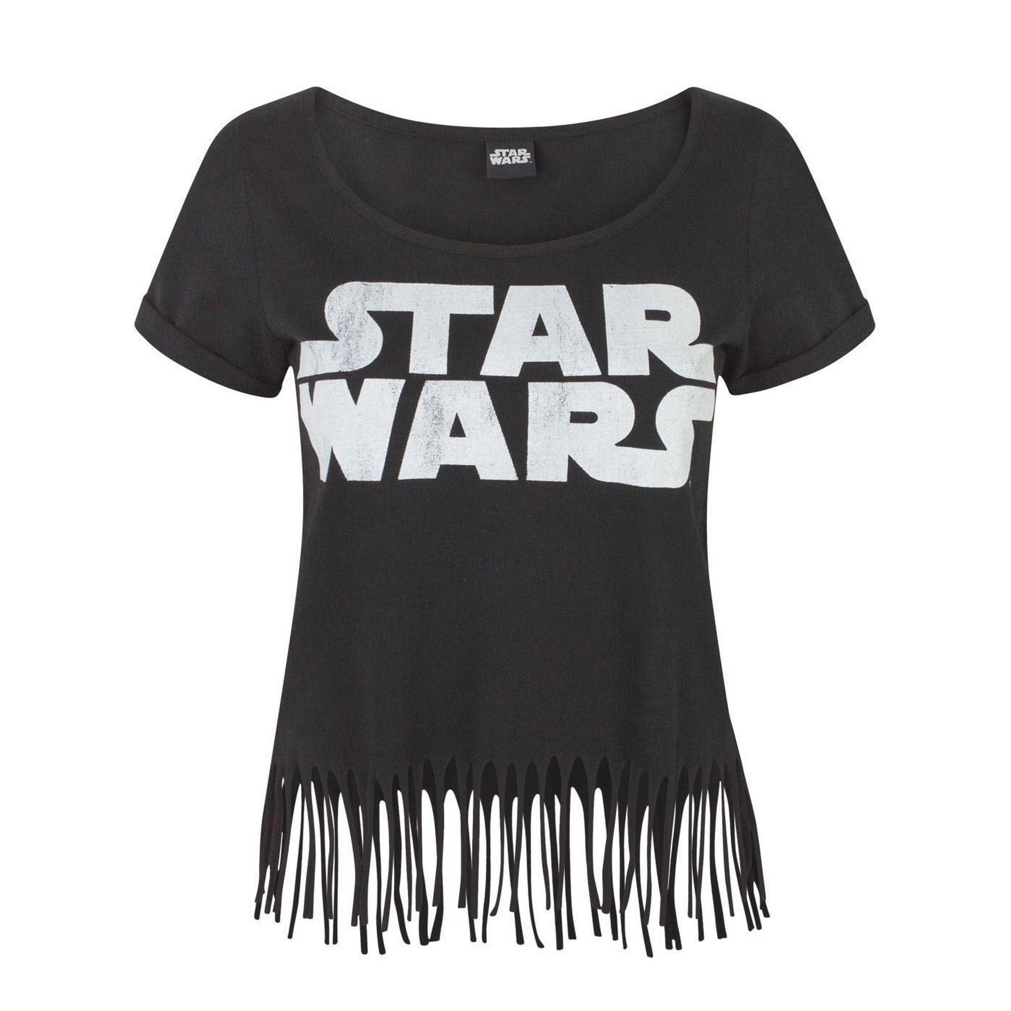 STAR WARS Star Wars Logo Fransen T-Shirt