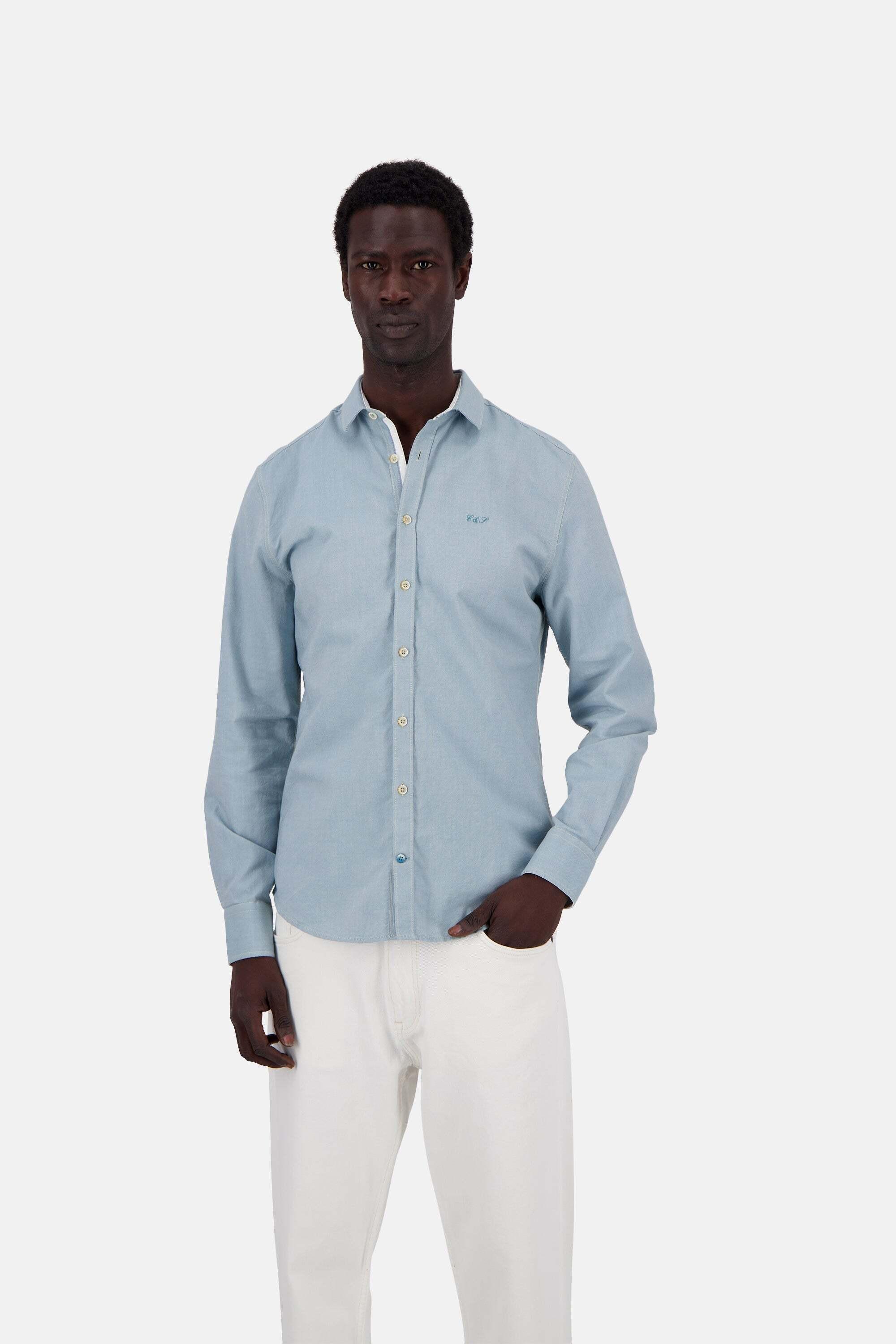 Colours & Sons Langarm Oxford Hemd Regular Fit
