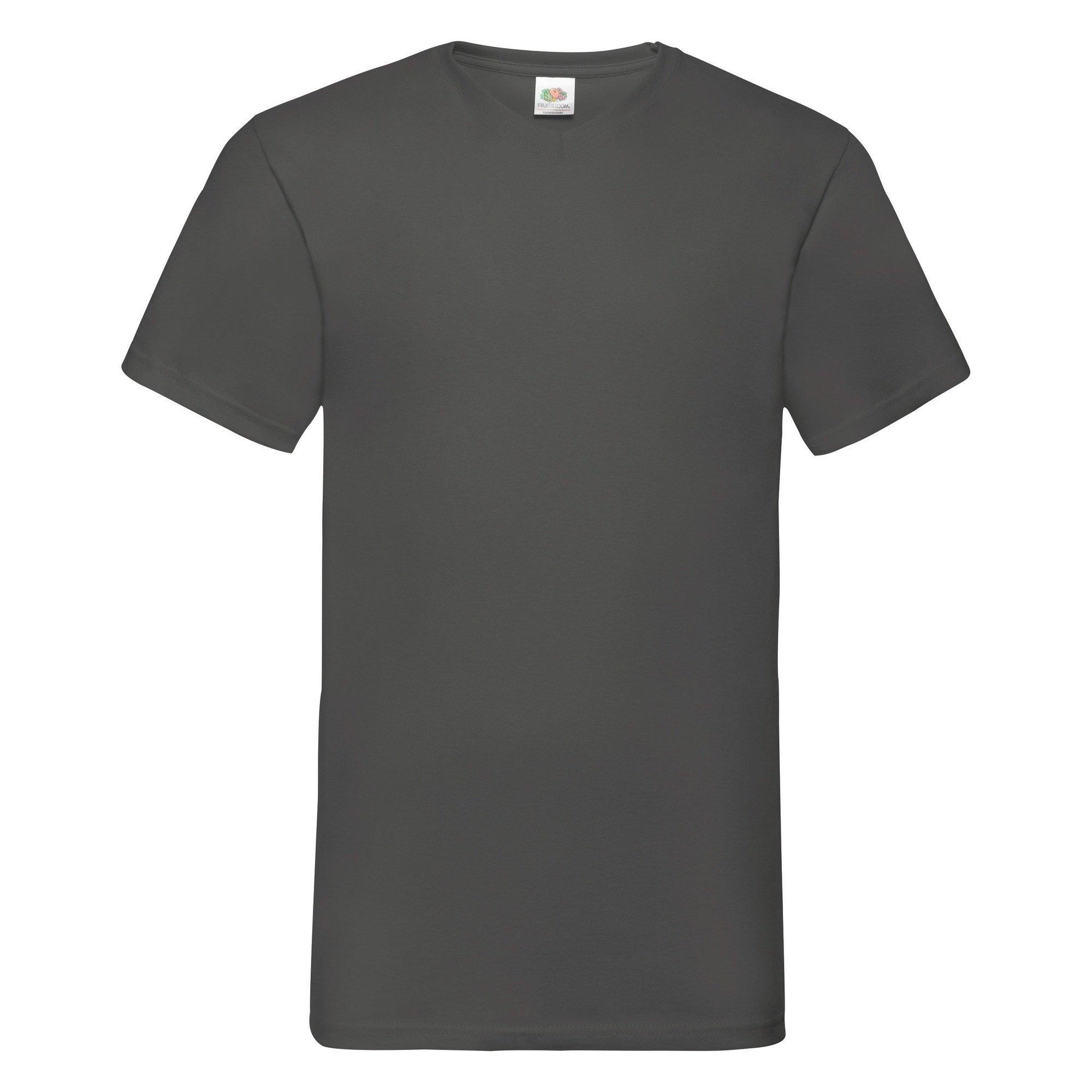 Fruit of the Loom Valueweight V-Ausschnitt Kurzarm T-Shirt