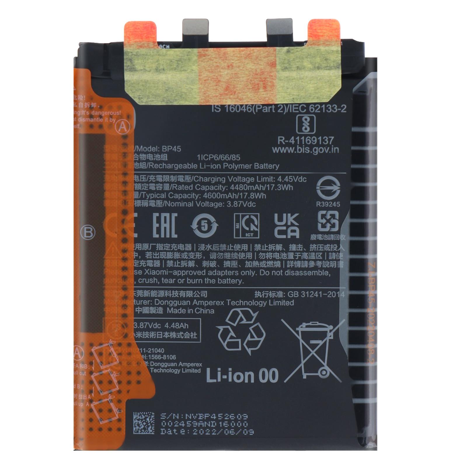 XIAOMI Original Xiaomi 12 Pro 4600mAh Akku