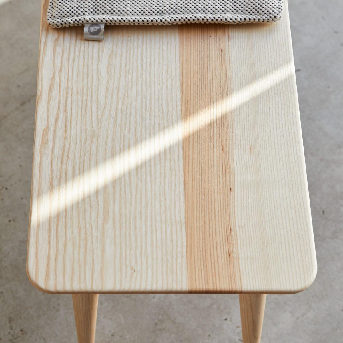 Tikamoon Bank aus massiver französischer Olivenesche Josef