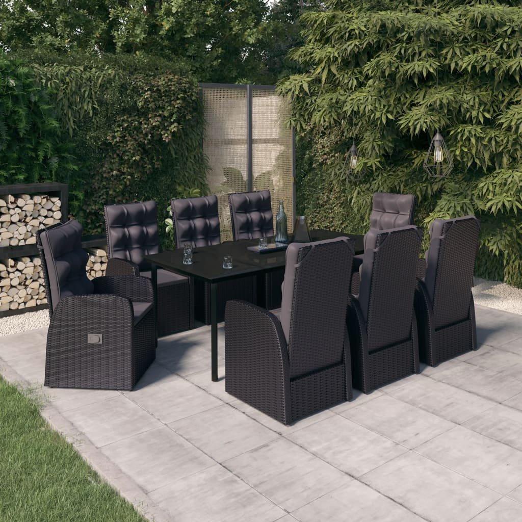 VidaXL Garten essgruppe poly-rattan