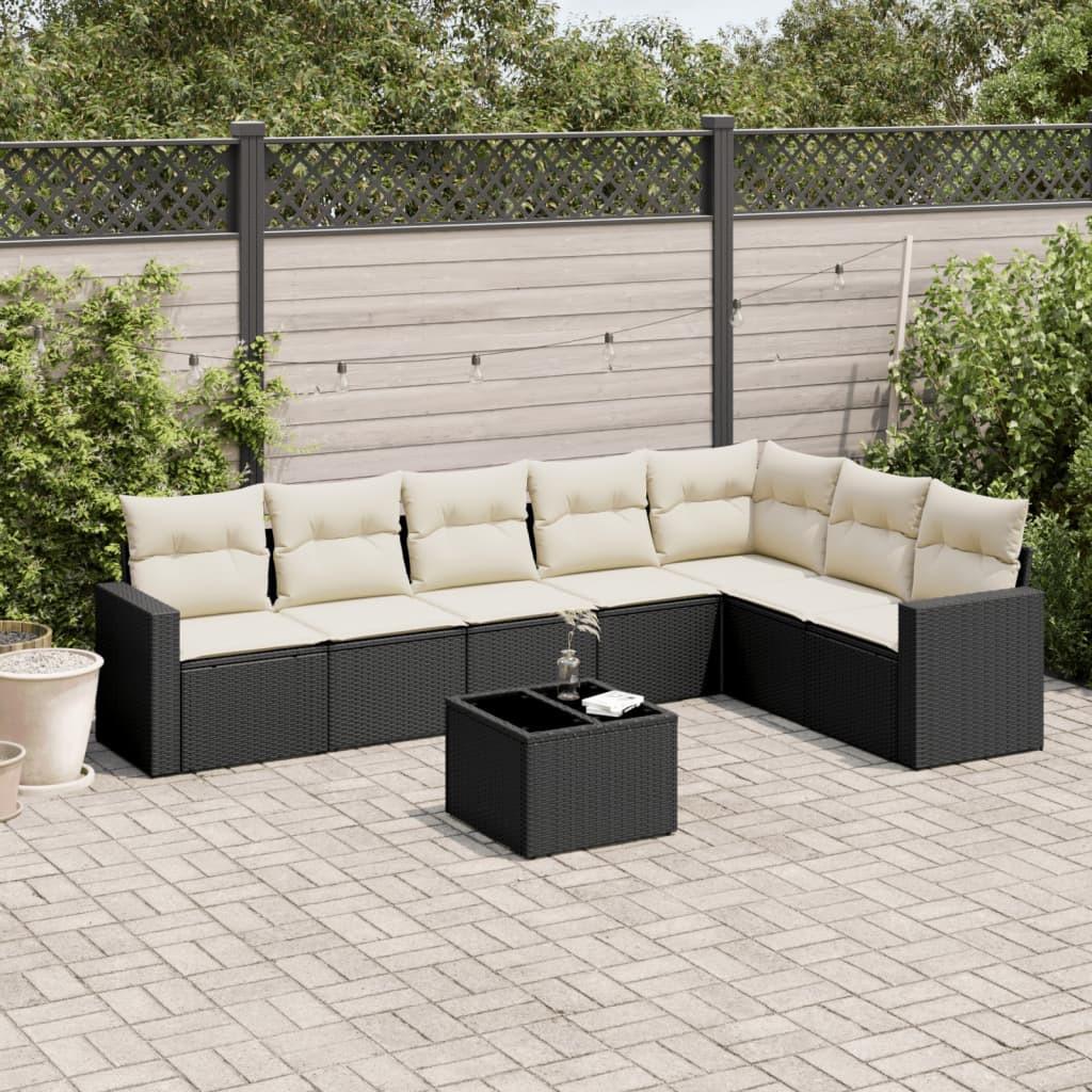 VidaXL Garten sofagarnitur poly-rattan