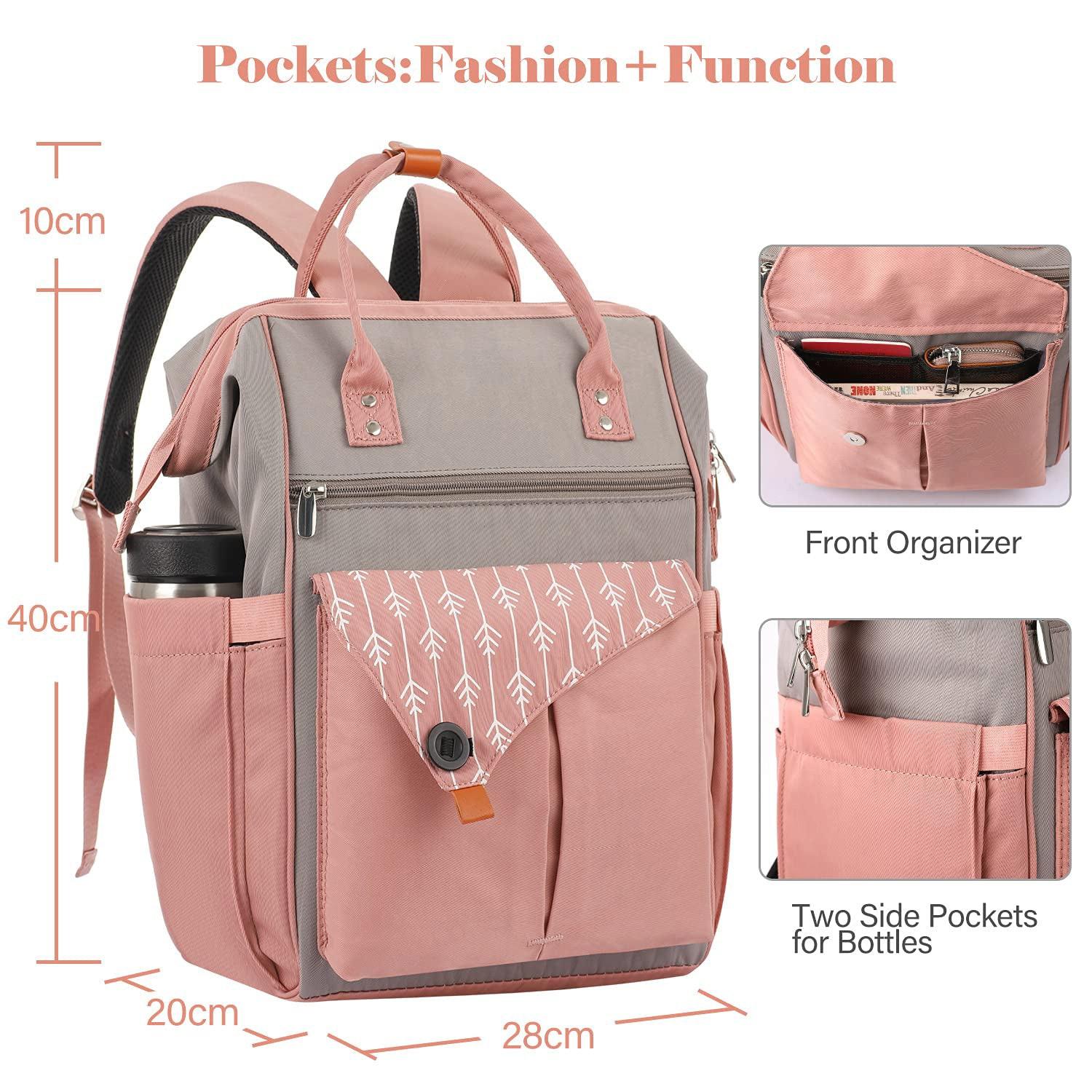Only-bags.store Laptop-Rucksack 15,6 Zoll Schulrucksack Teenager wasserdichte Schultasche Anti-Diebstahl mit