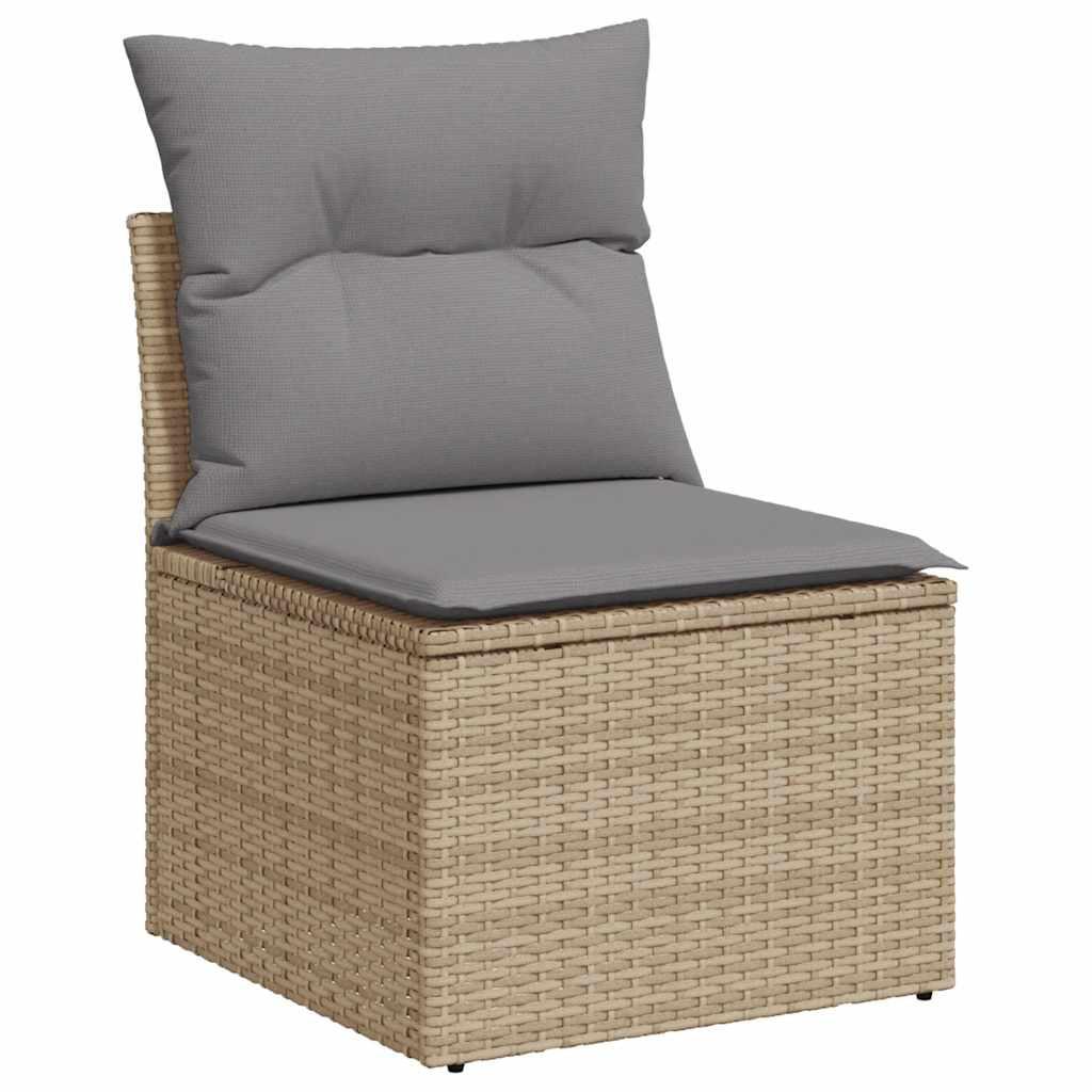 VidaXL Gartensofa set poly-rattan