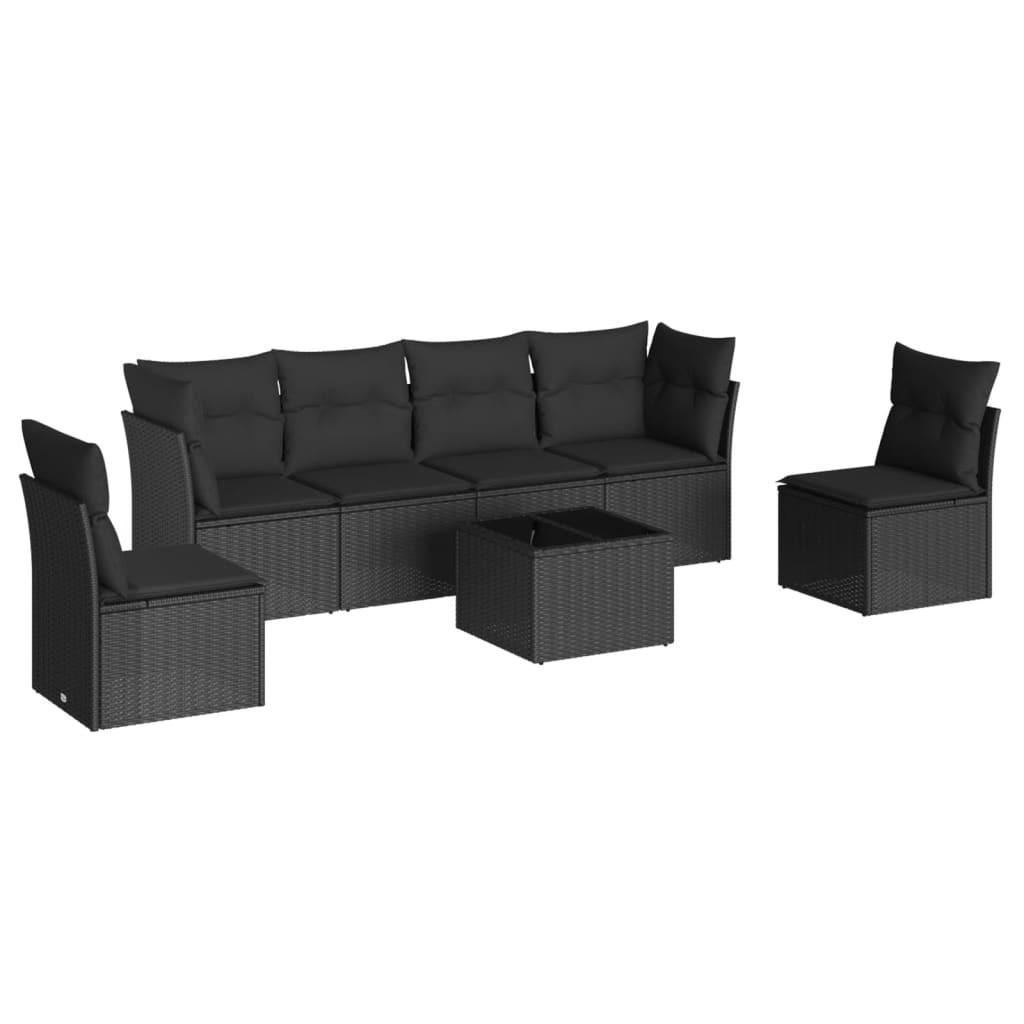 VidaXL Garten sofagarnitur poly-rattan