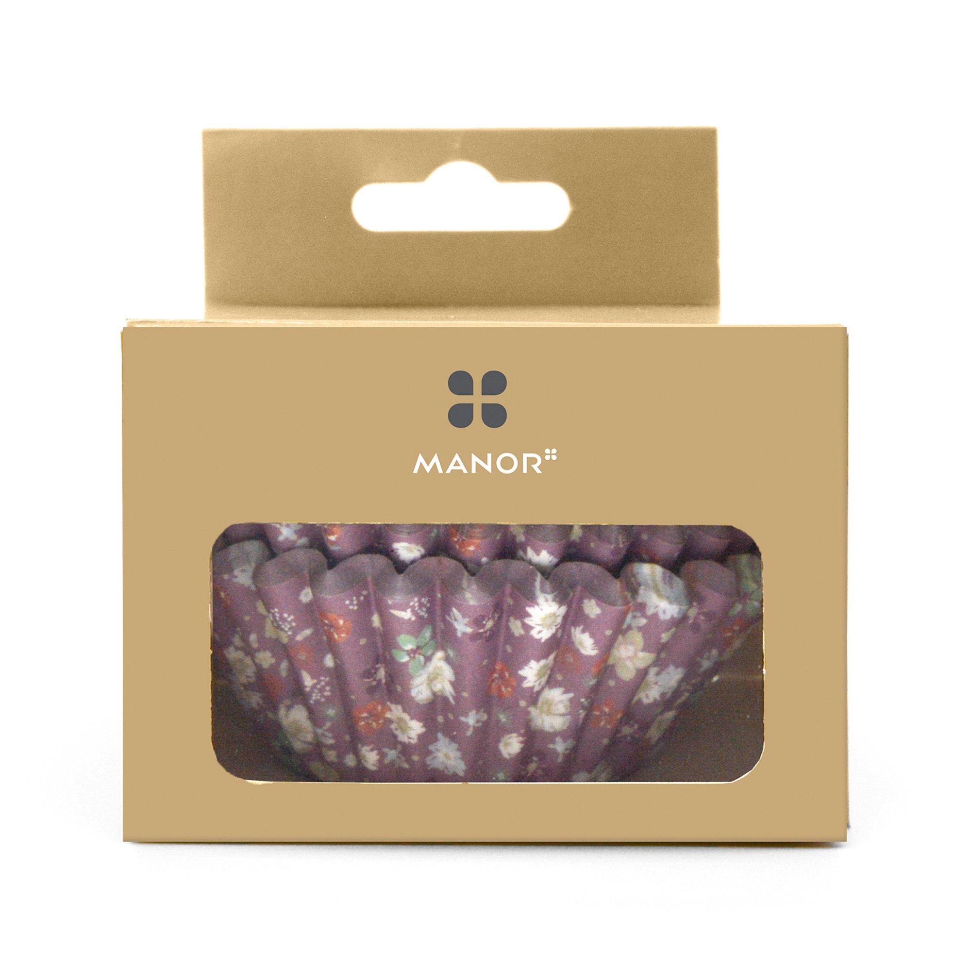 Manor Cupcake-Förmchen, 50 Stück Flowers