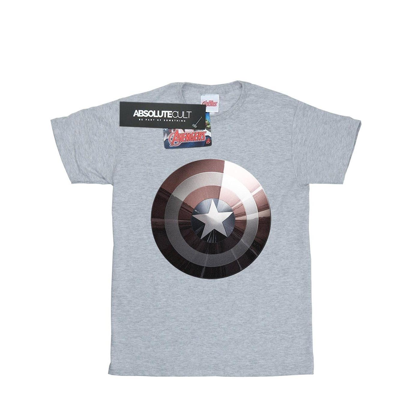 MARVEL Avengers Captain America Shield Print T-Shirt