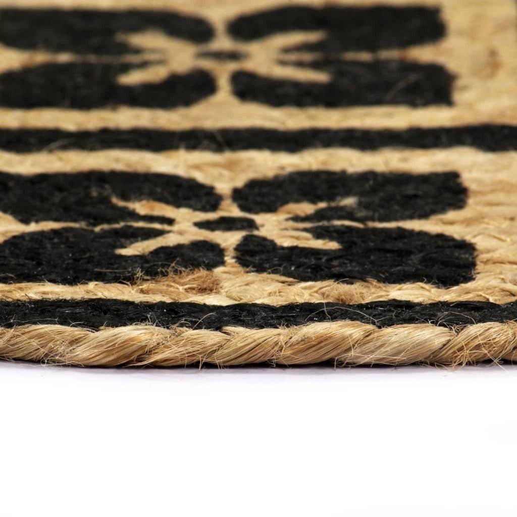 VidaXL Tischsets 4 stk. rund jute jute