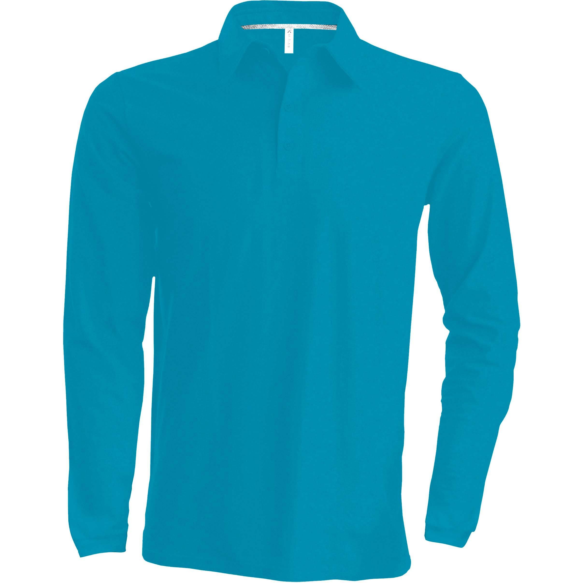 Kariban Langärmeliges Poloshirt