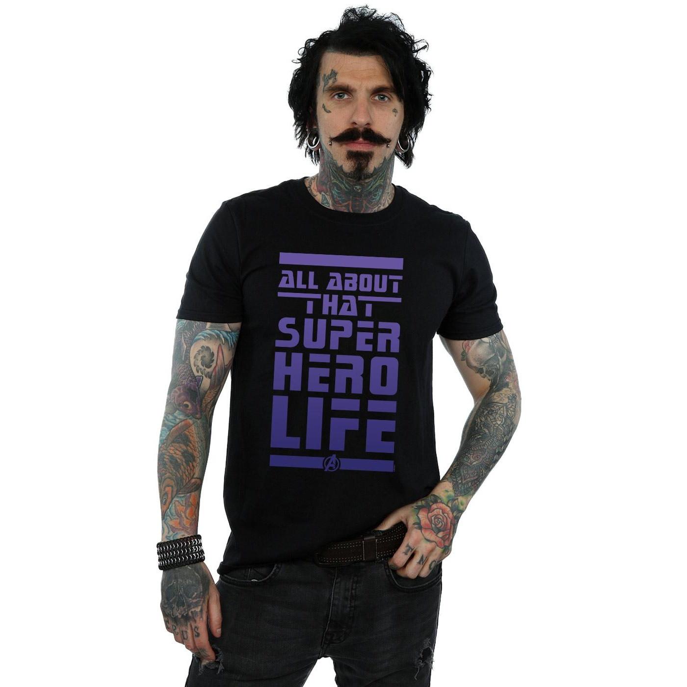 MARVEL Avengers Endgame Superhero Life T-Shirt