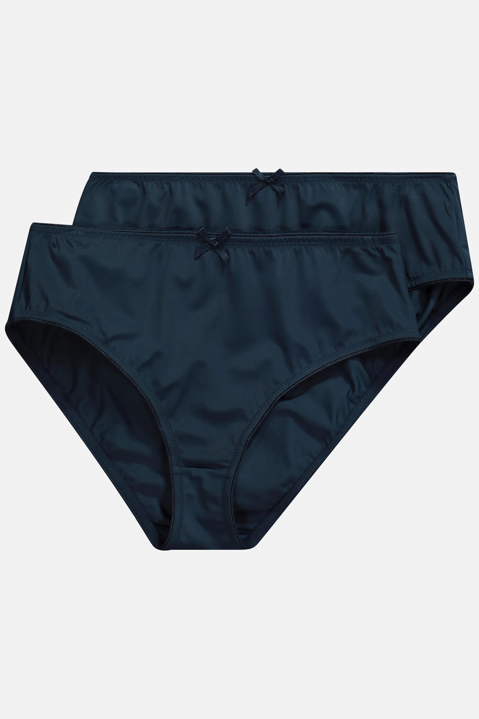 Ulla Popken Slips, 2er-Pack, Mikrofaser