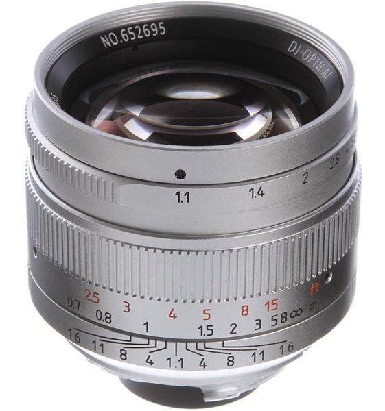 7ARTISANS 7Artisans 50mm F1.1 (TL/SL) Silber (A402s)