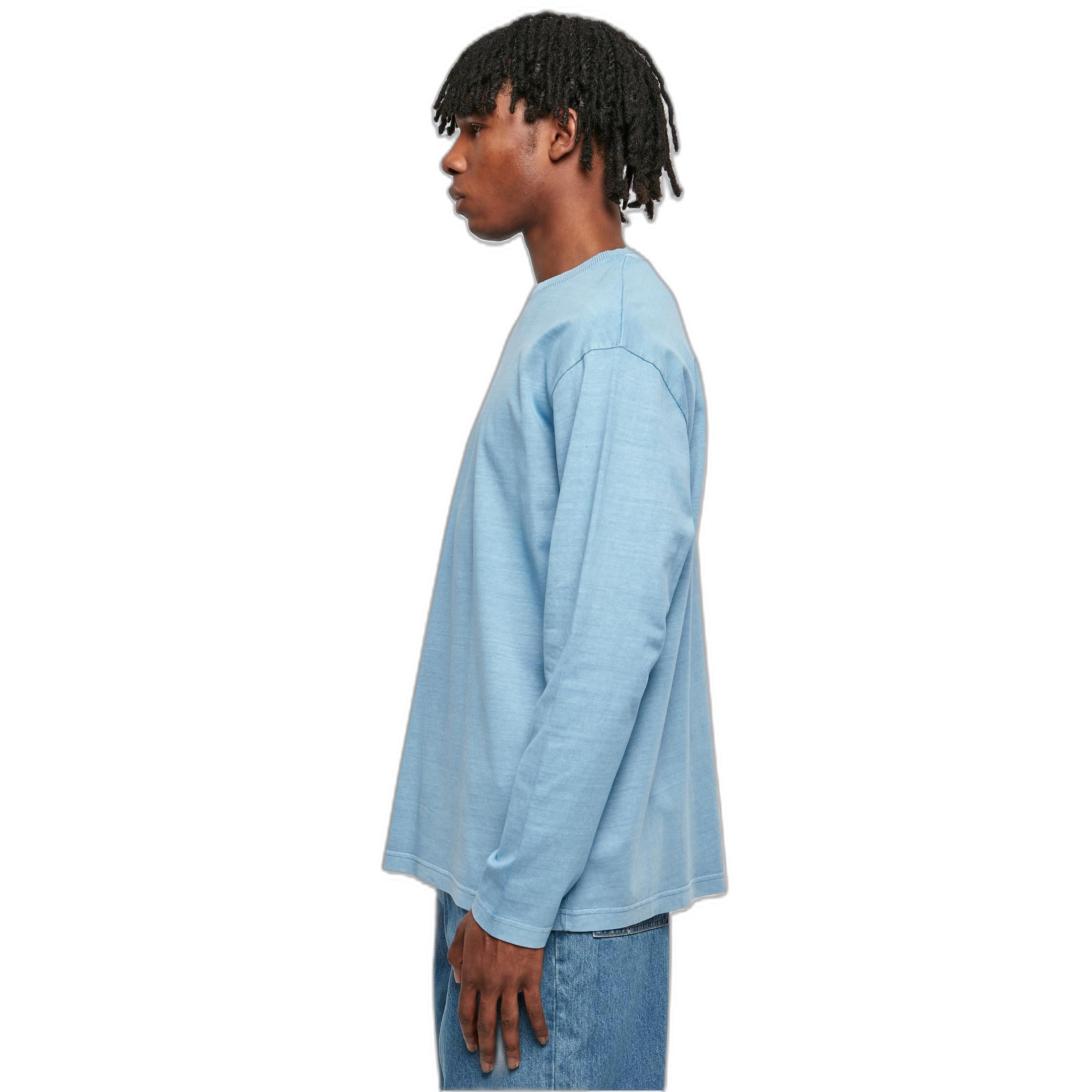 URBAN CLASSICS Garment Dye Dickes Oversize Langarmshirt