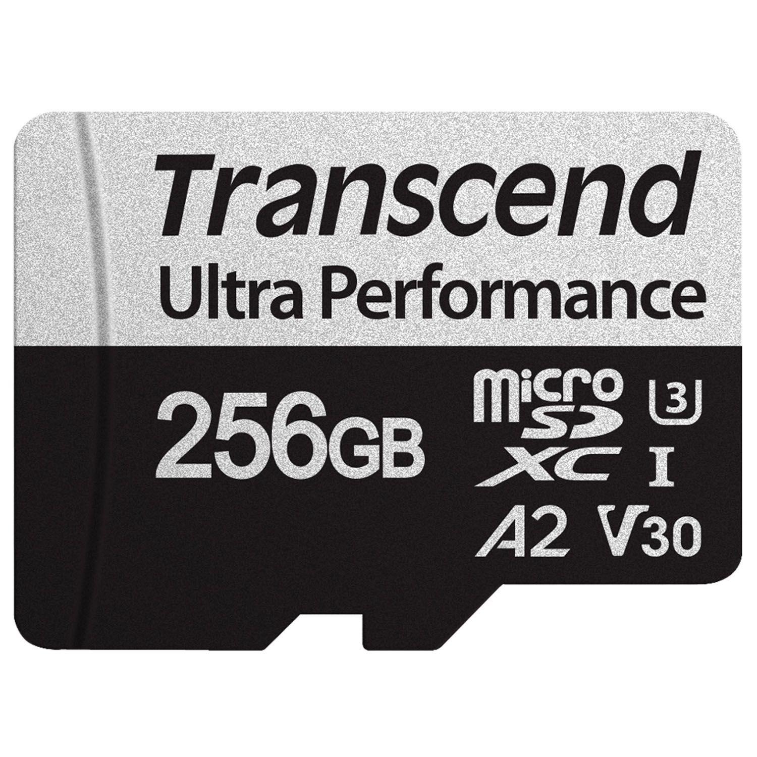 Transcend microSDXC 340S 256 GB U3 A2 V30 (R160/W125)