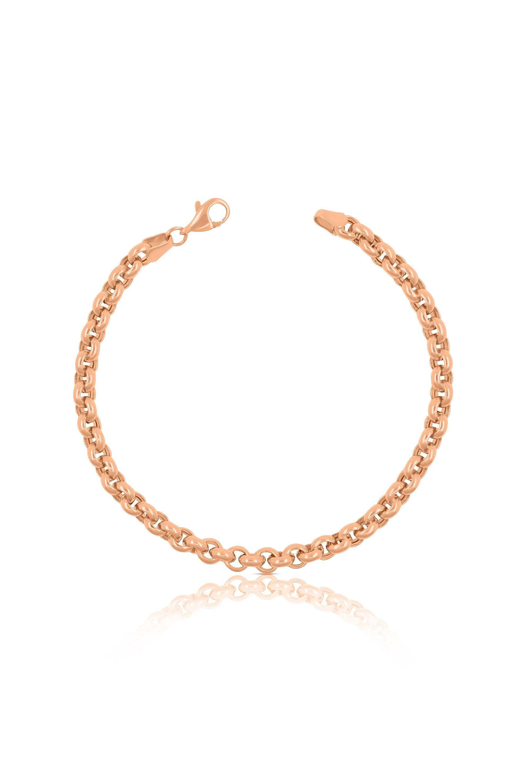 MUAU Schmuck Bracelet Erbs Rotgold 750, 19cm, 5mm