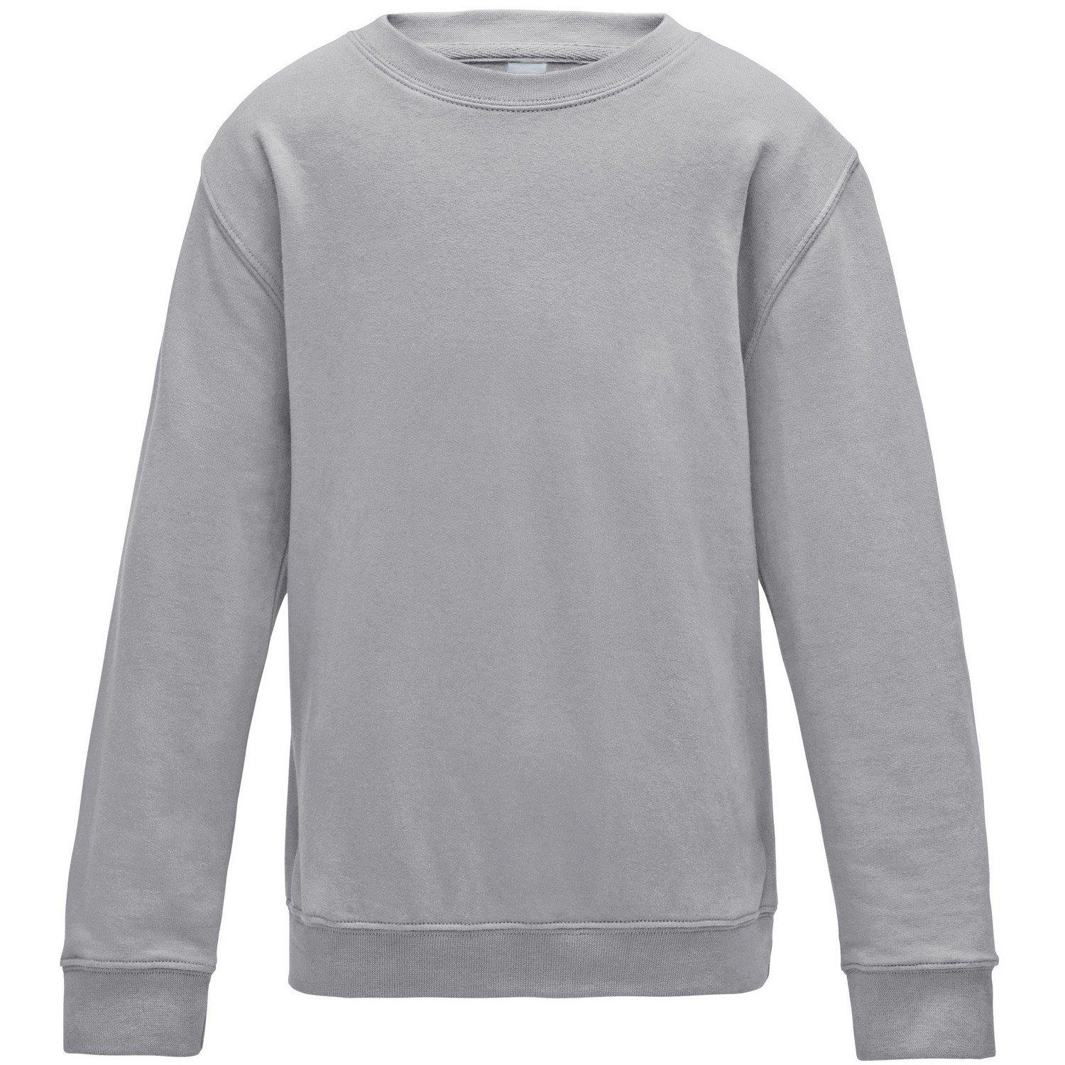 AWDis Just Hoods Plain Pullover mit Rundhalsausschnitt