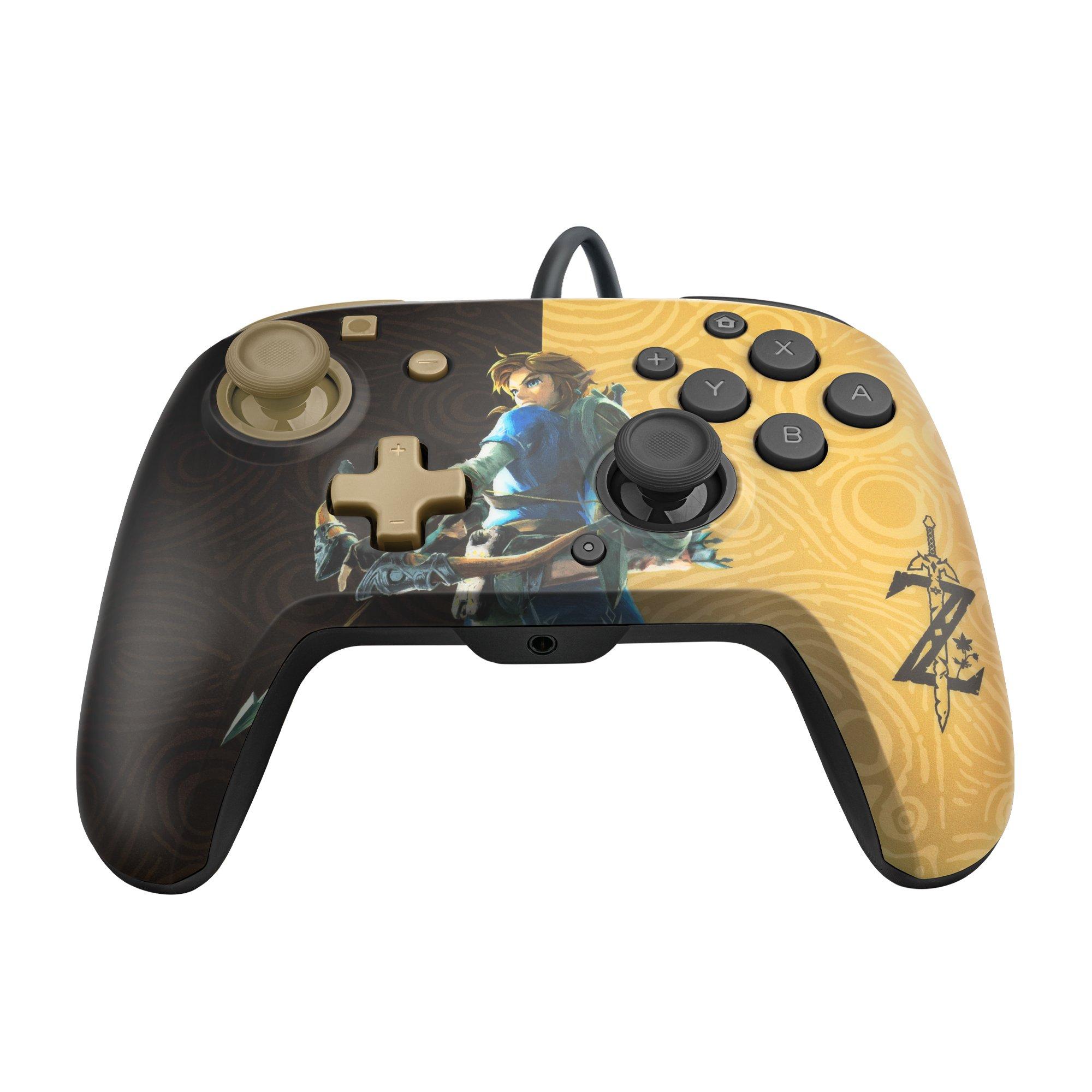 pdp Zelda Face Deluxe + Audio Wired Controller