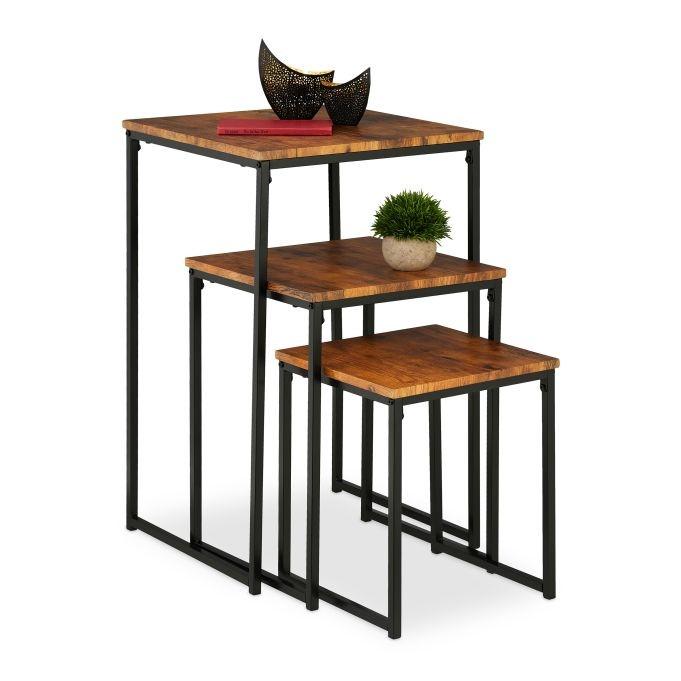 B2X Beistelltisch 3er-Set