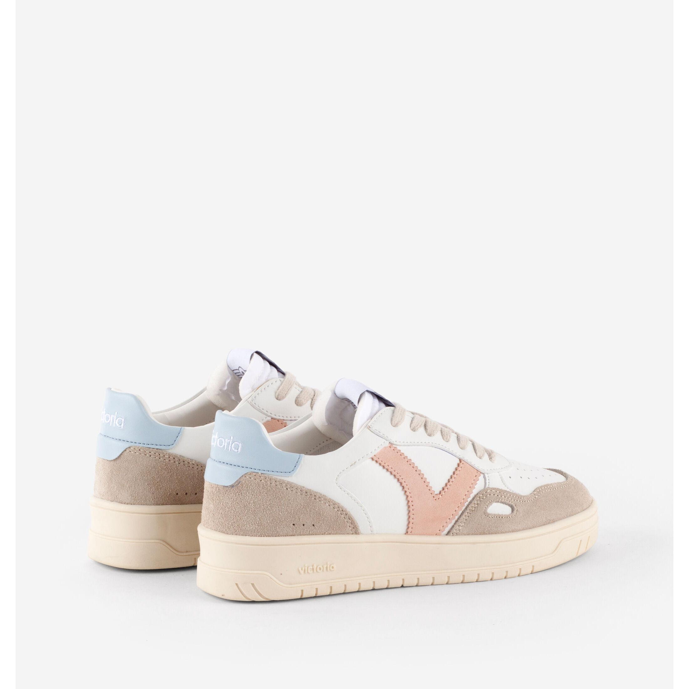 Victoria niedrige sneakers mit ledereffekt für damen