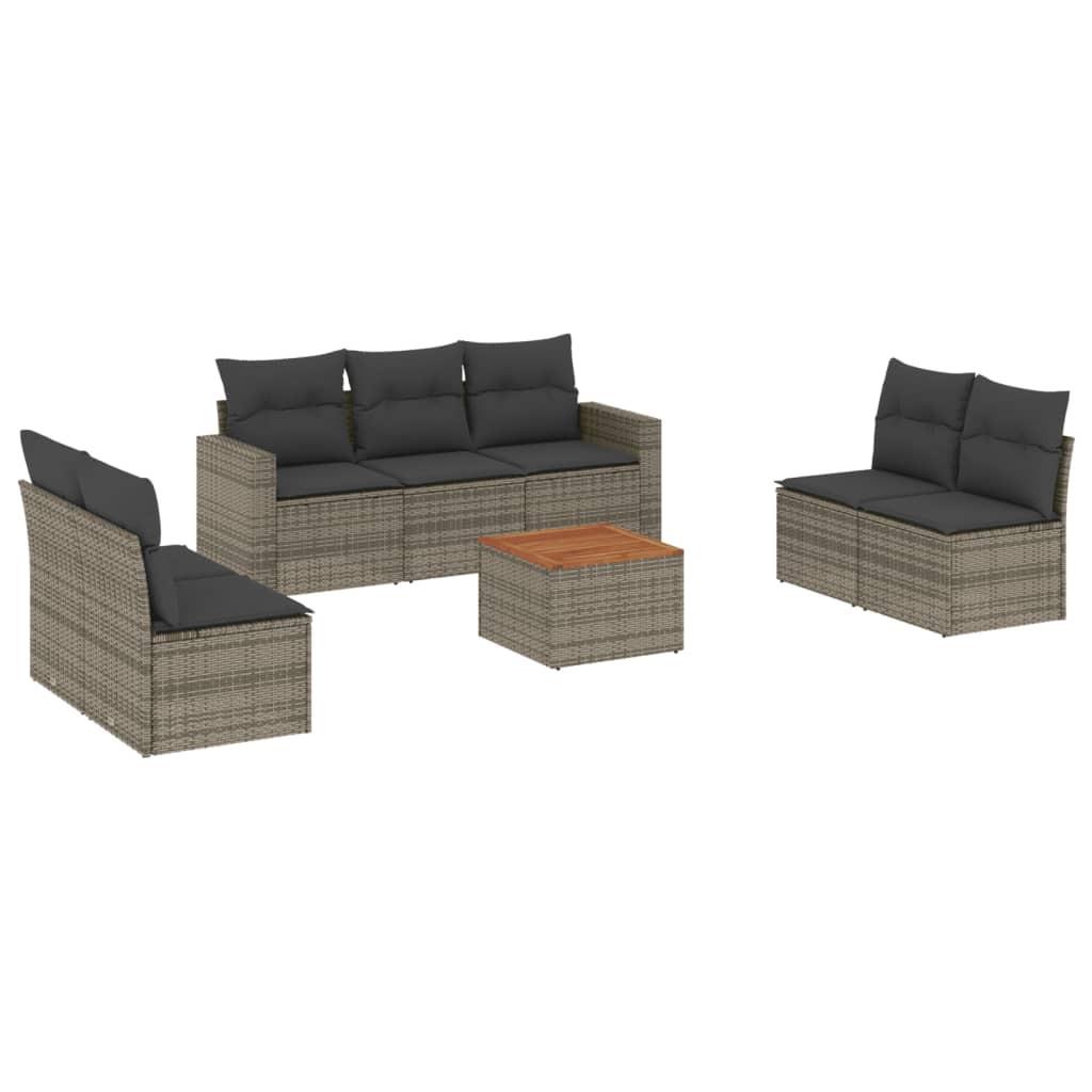 VidaXL Garten sofagarnitur poly-rattan