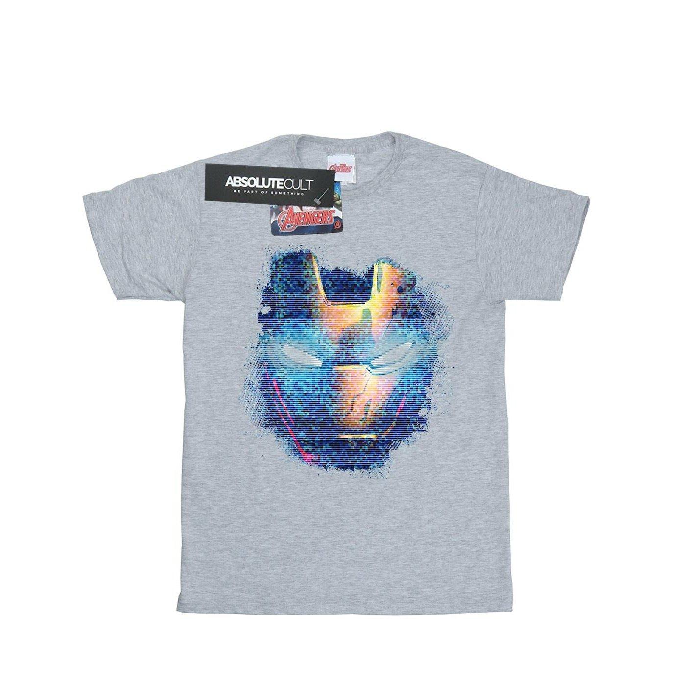 MARVEL Iron Man Distressed Logo T-Shirt