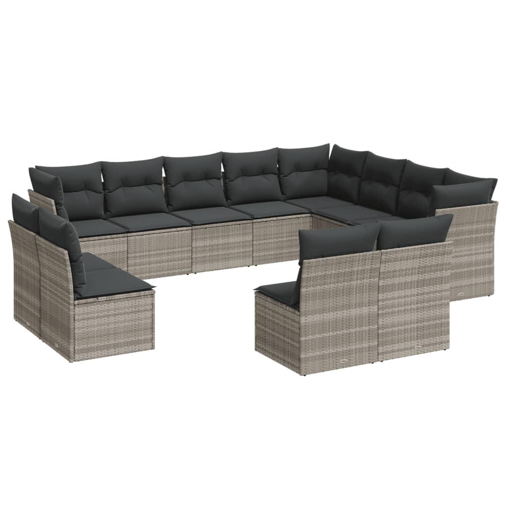 VidaXL Garten sofagarnitur poly-rattan