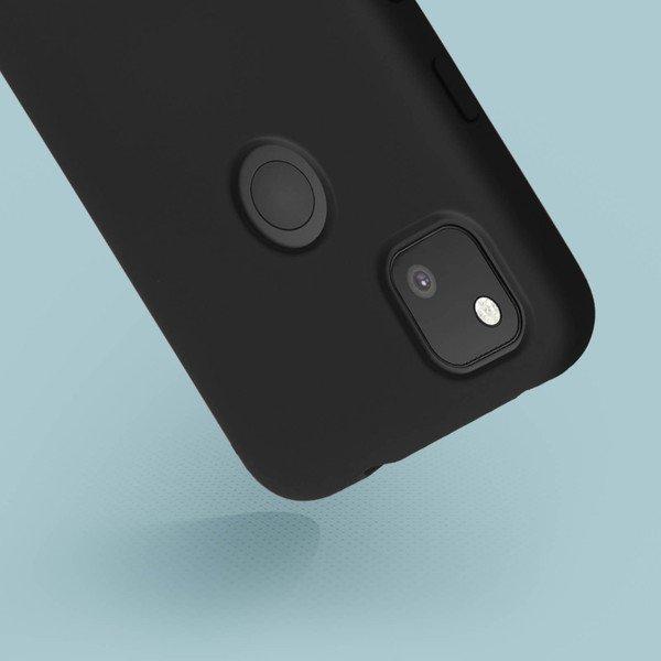 Avizar Soft Hülle Google Pixel 4A Schwarz