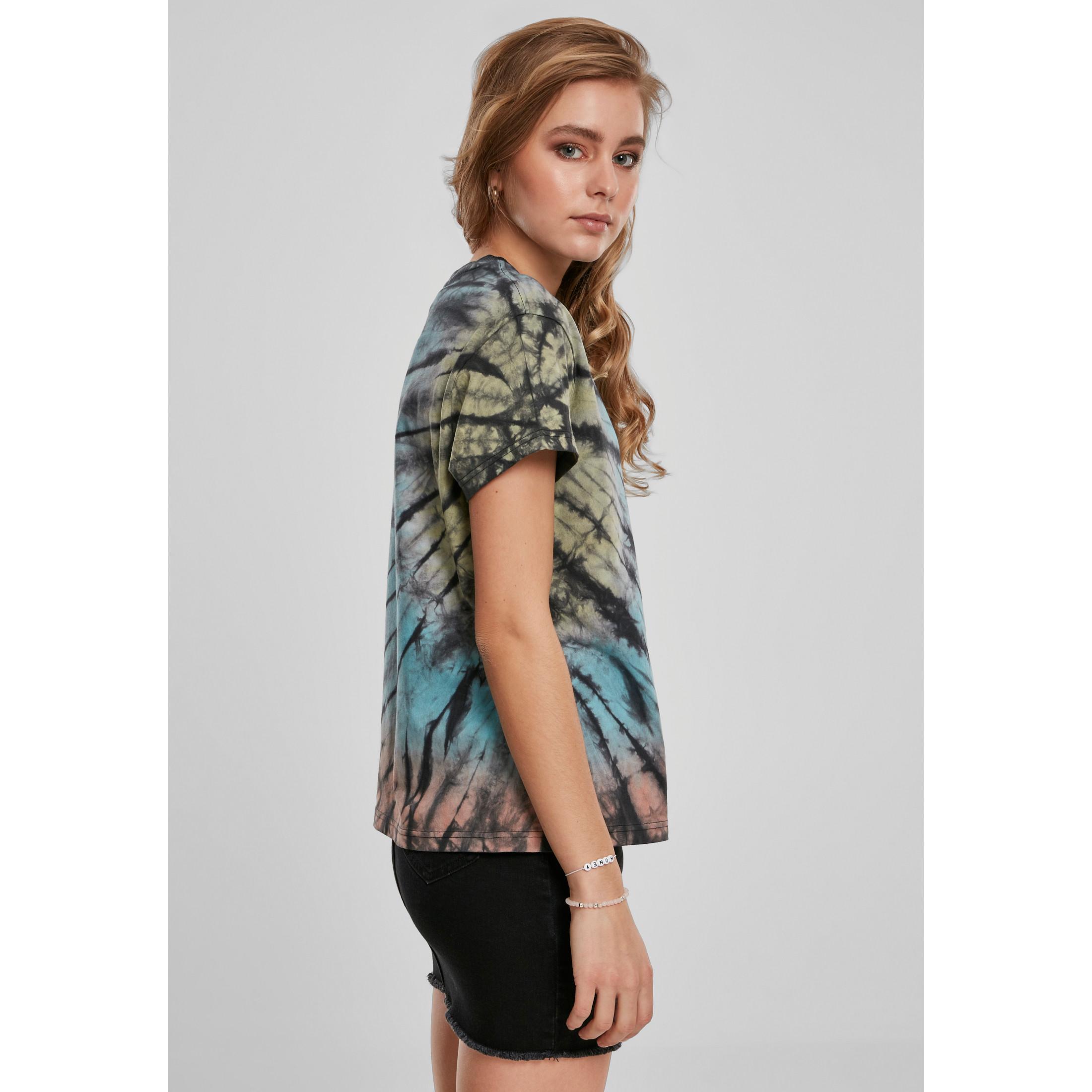 URBAN CLASSICS Tie Dye Boyfriend T-Shirt