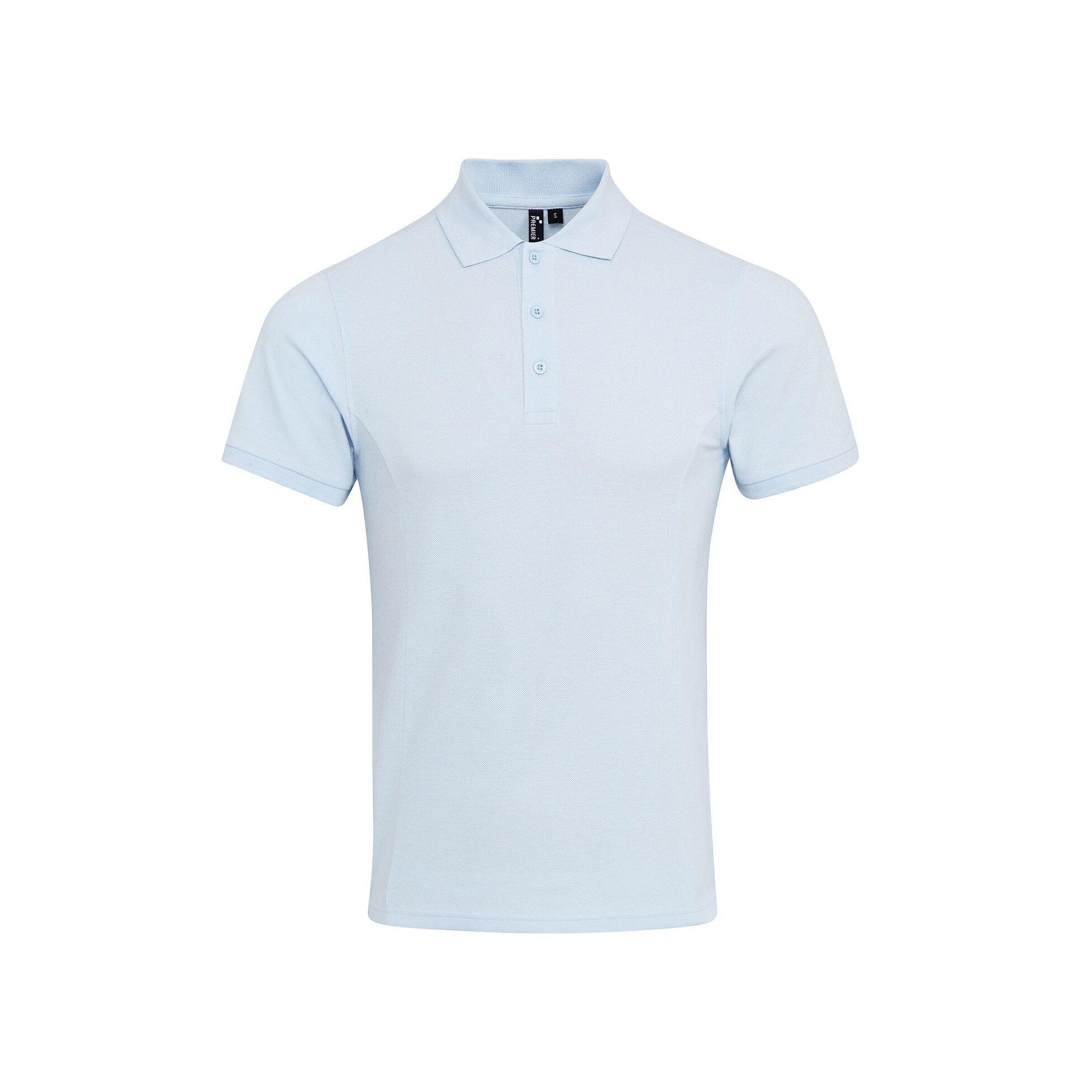 PREMIER Coolchecker Piqué Poloshirt mit CoolPlus