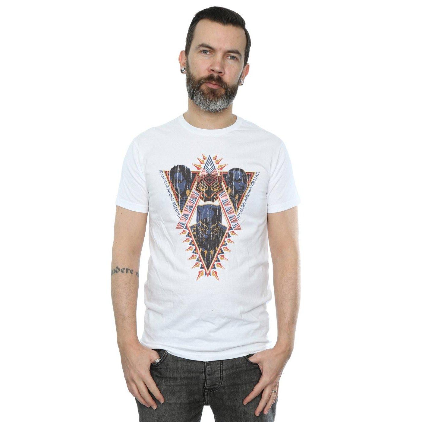 MARVEL Black Panther Tribal Mask T-Shirt