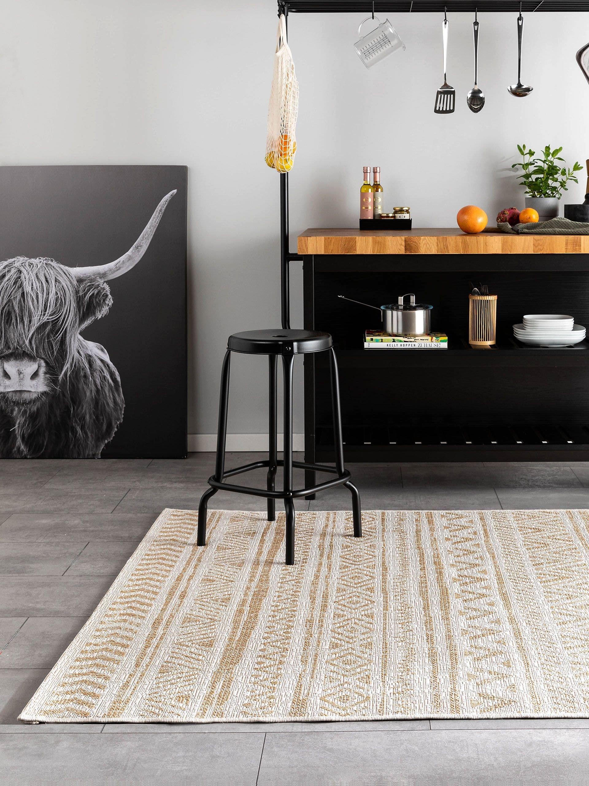 Benuta In- & Outdoor-Teppich Cleo CreamBeige