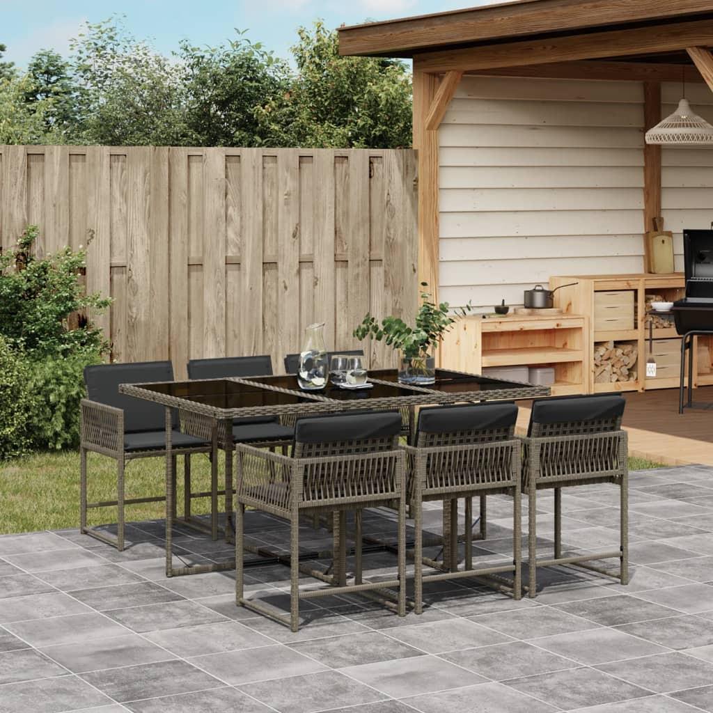 VidaXL Garten essgruppe poly-rattan