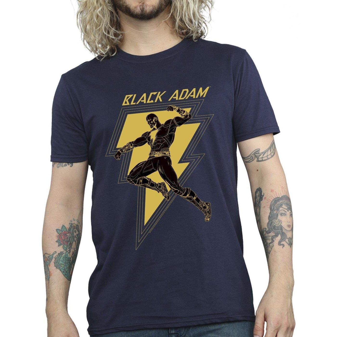 DC COMICS Black Adam Grafikdruck T-Shirt