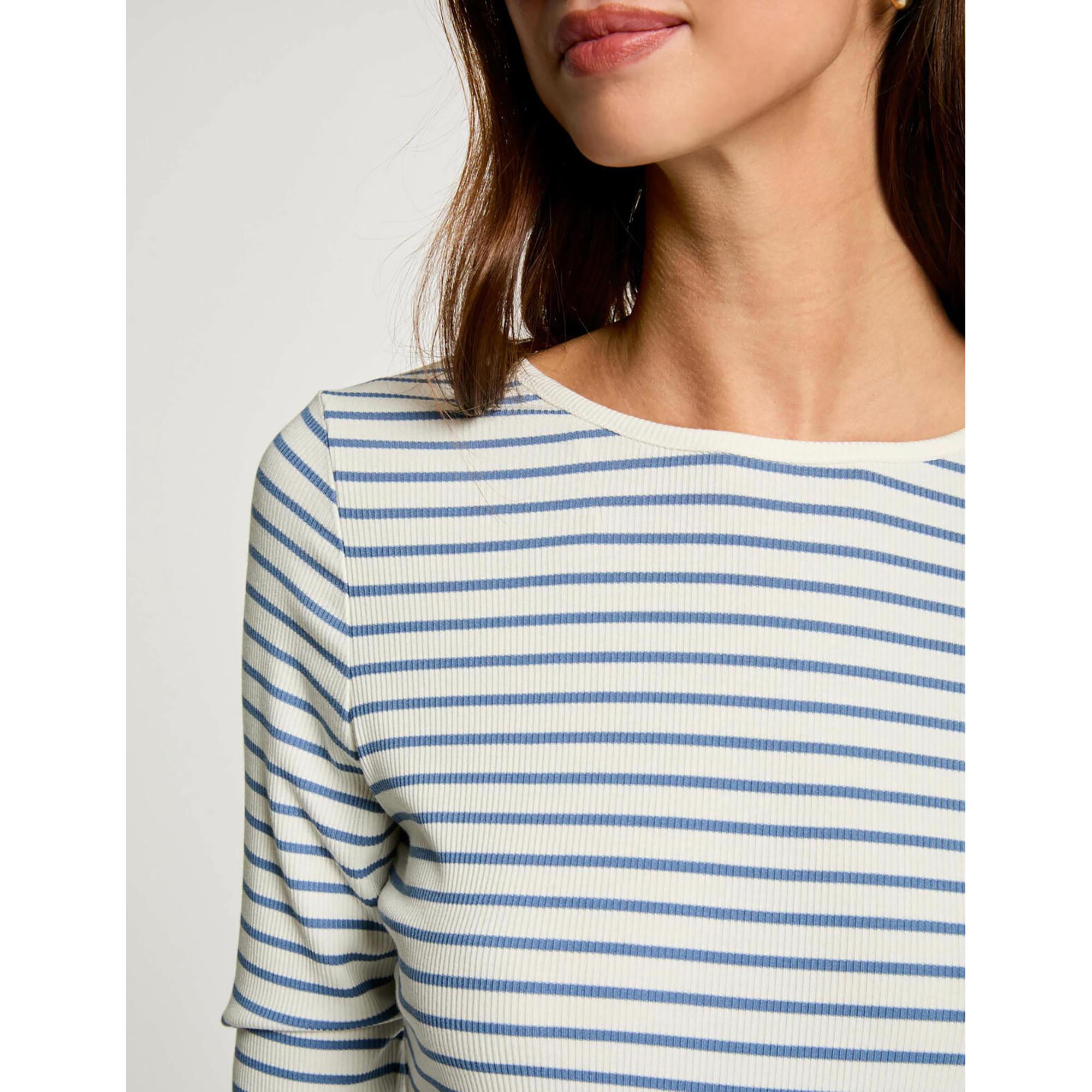 MORGAN Gestreiftes Langarm T-Shirt