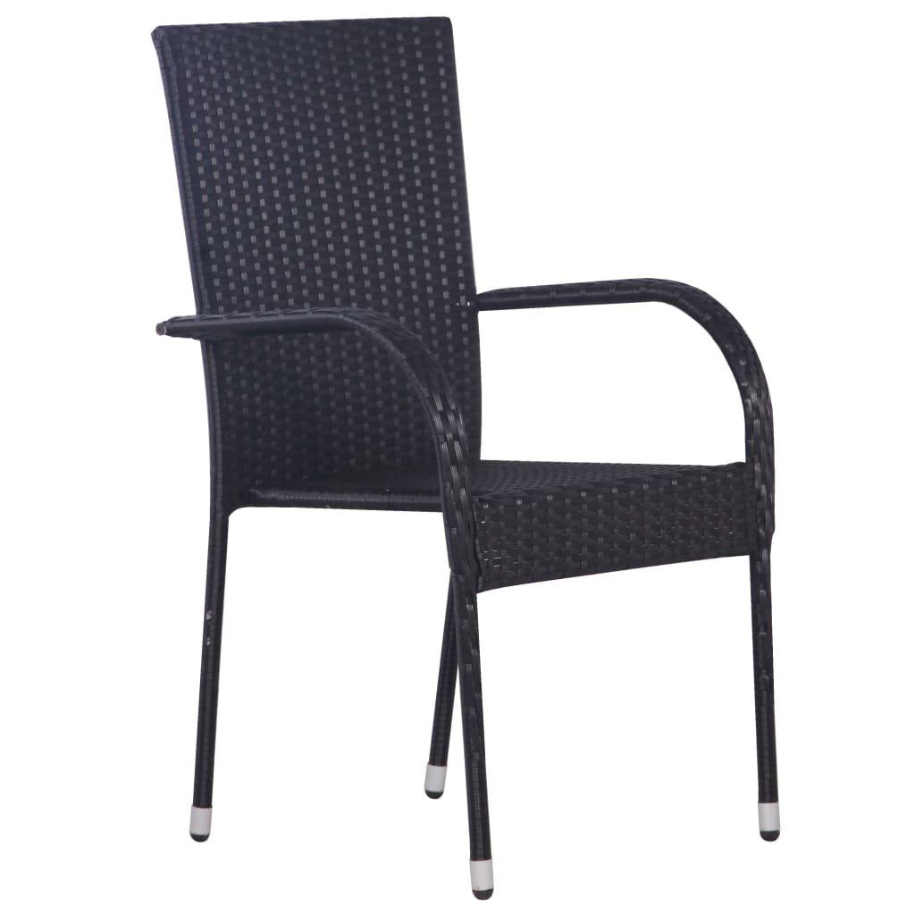 VidaXL Gartenstuhl poly-rattan